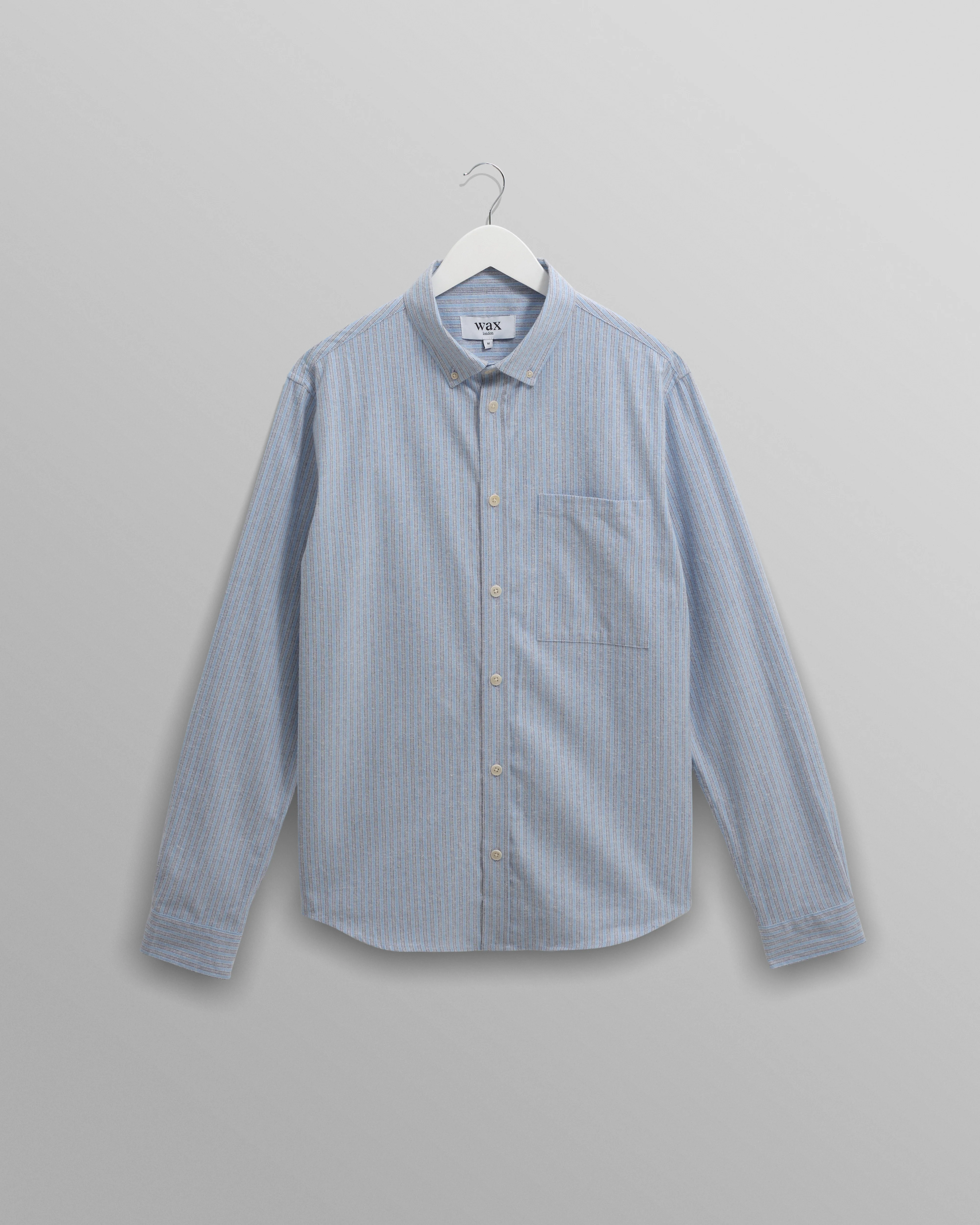 Abingdon - Blue Preppy Stripe Shirt