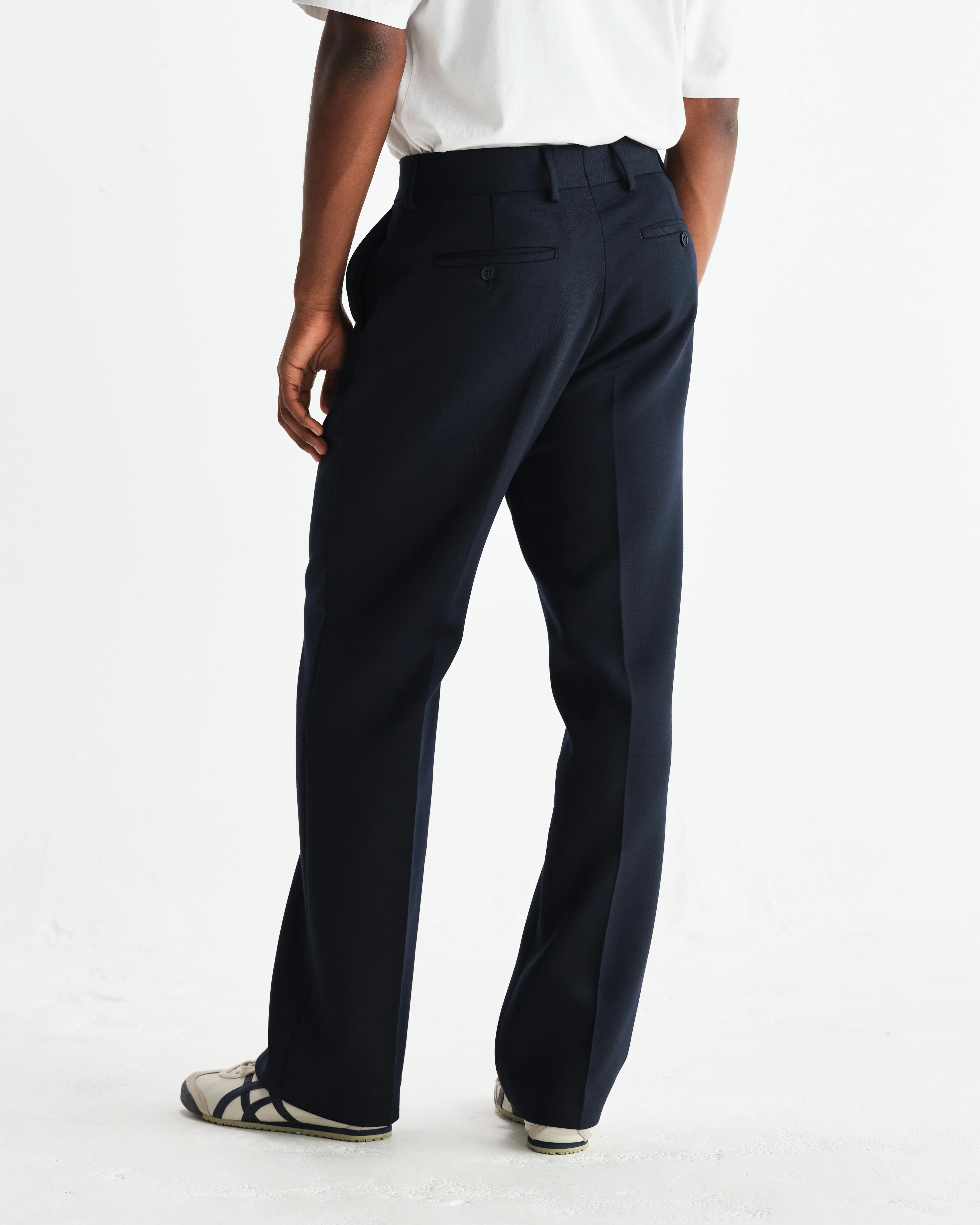 Aston - Navy Heavy Twill Trousers - Image 6
