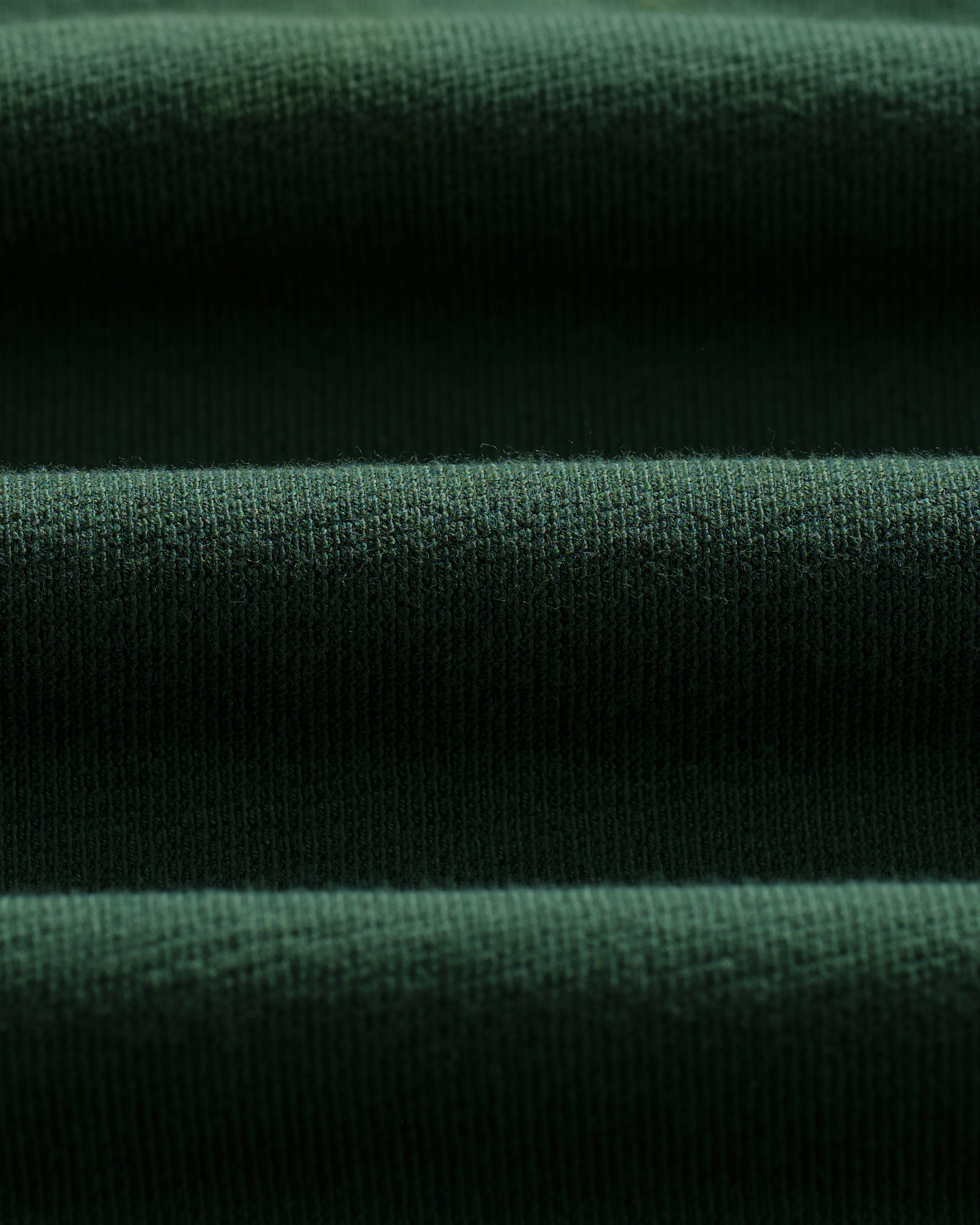 Atwood - Dark Green Textured Organic Cotton Polo Shirt - Image 10