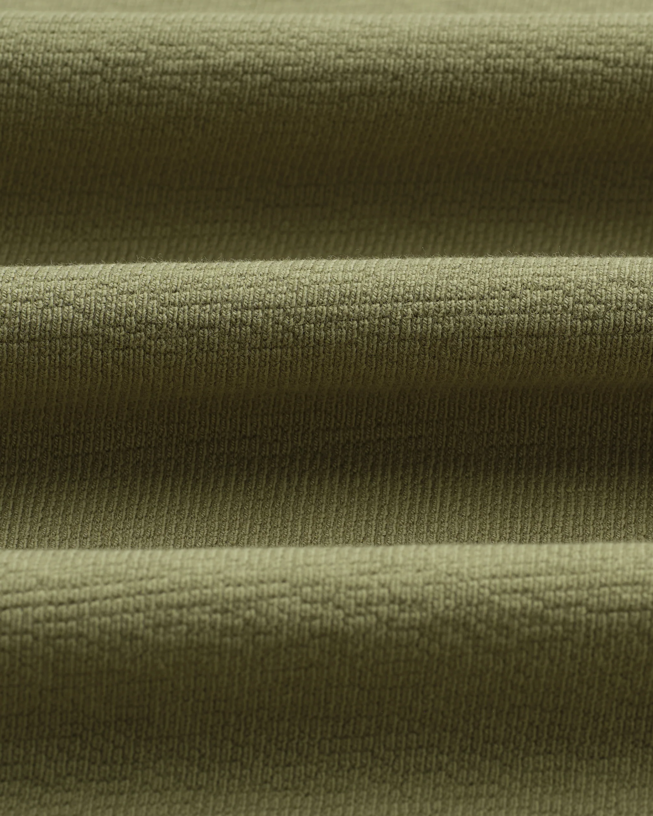 Atwood - Green Textured Organic Cotton Polo Shirt - Image 10