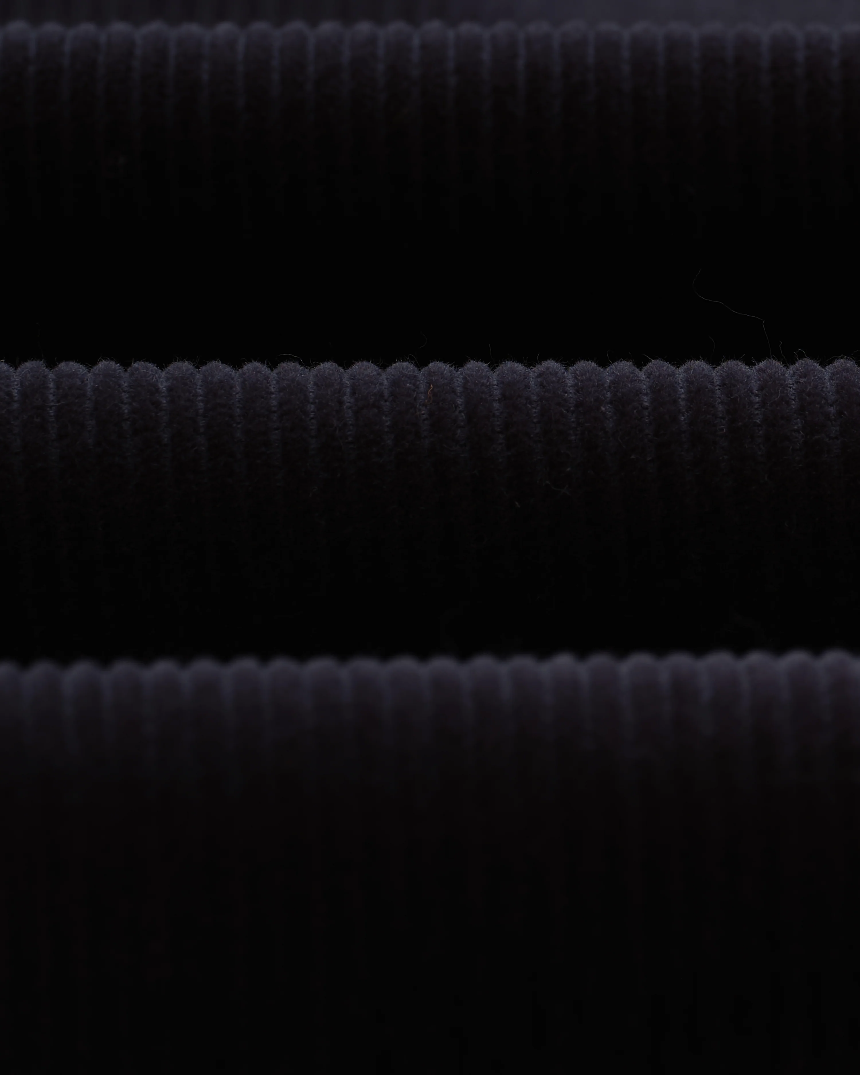 Aubyn - Navy Soft Corduroy Pleated Trousers - Image 10