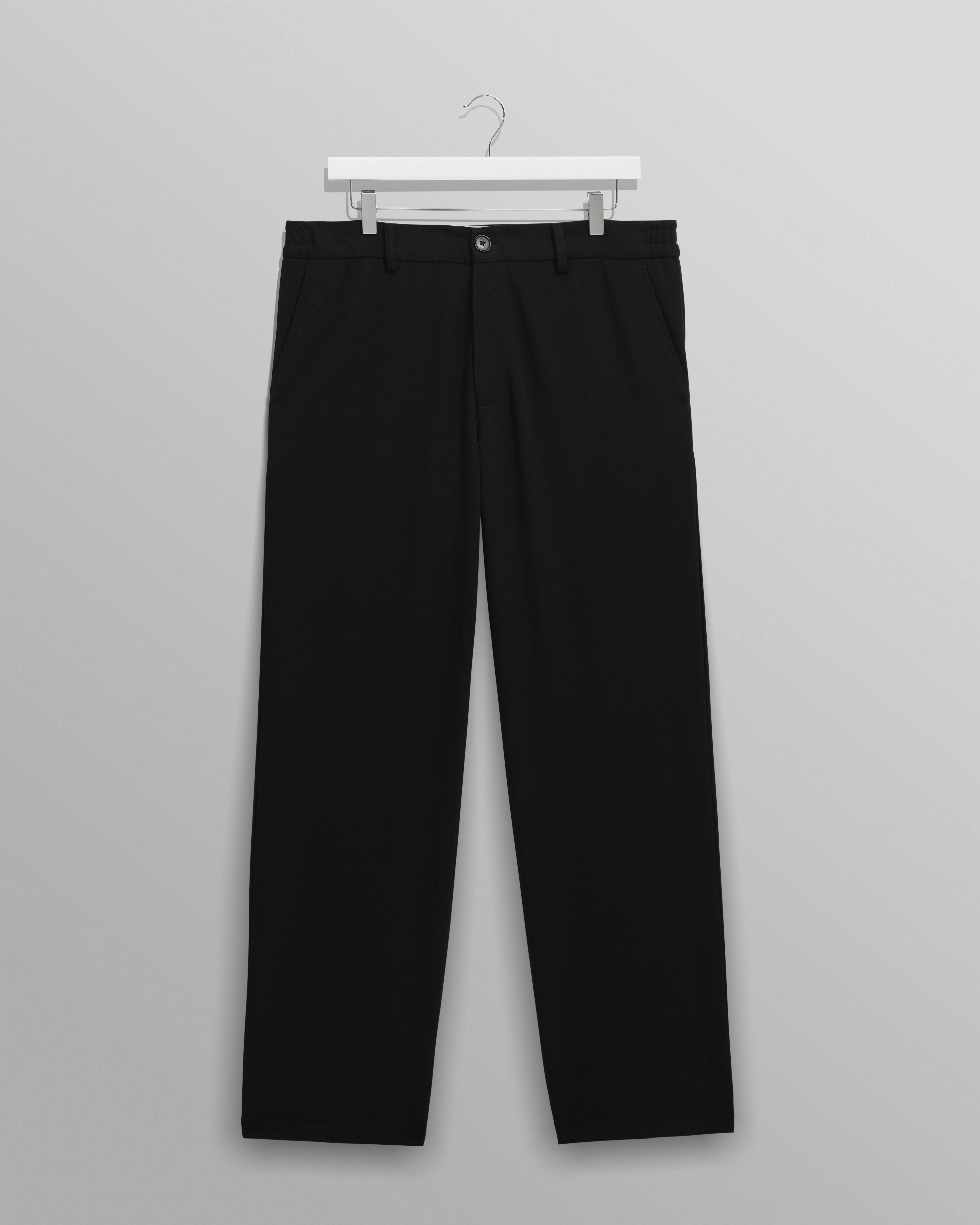 Bayham - Black Viscose Trousers