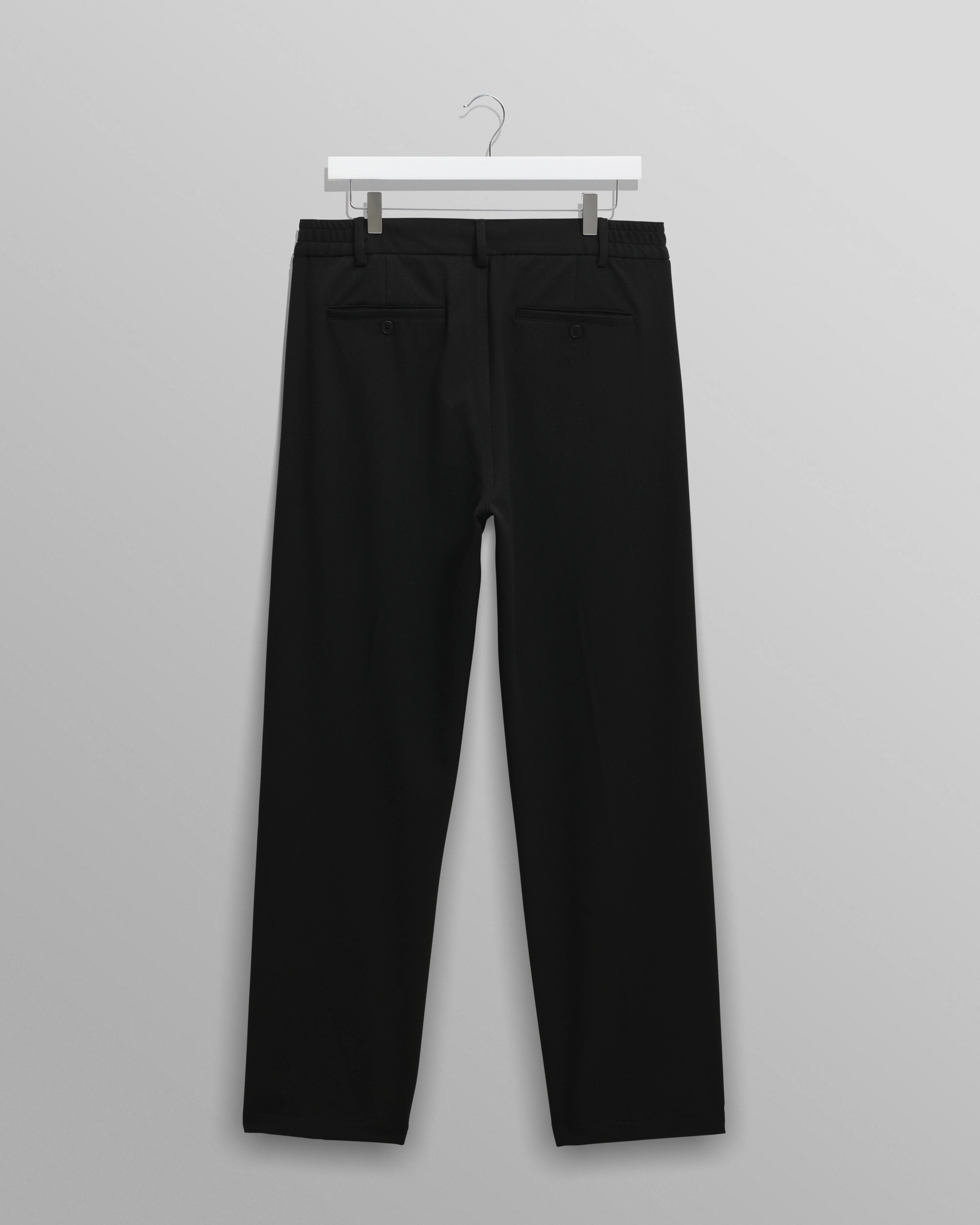 Bayham - Black Viscose Trousers - Image 8