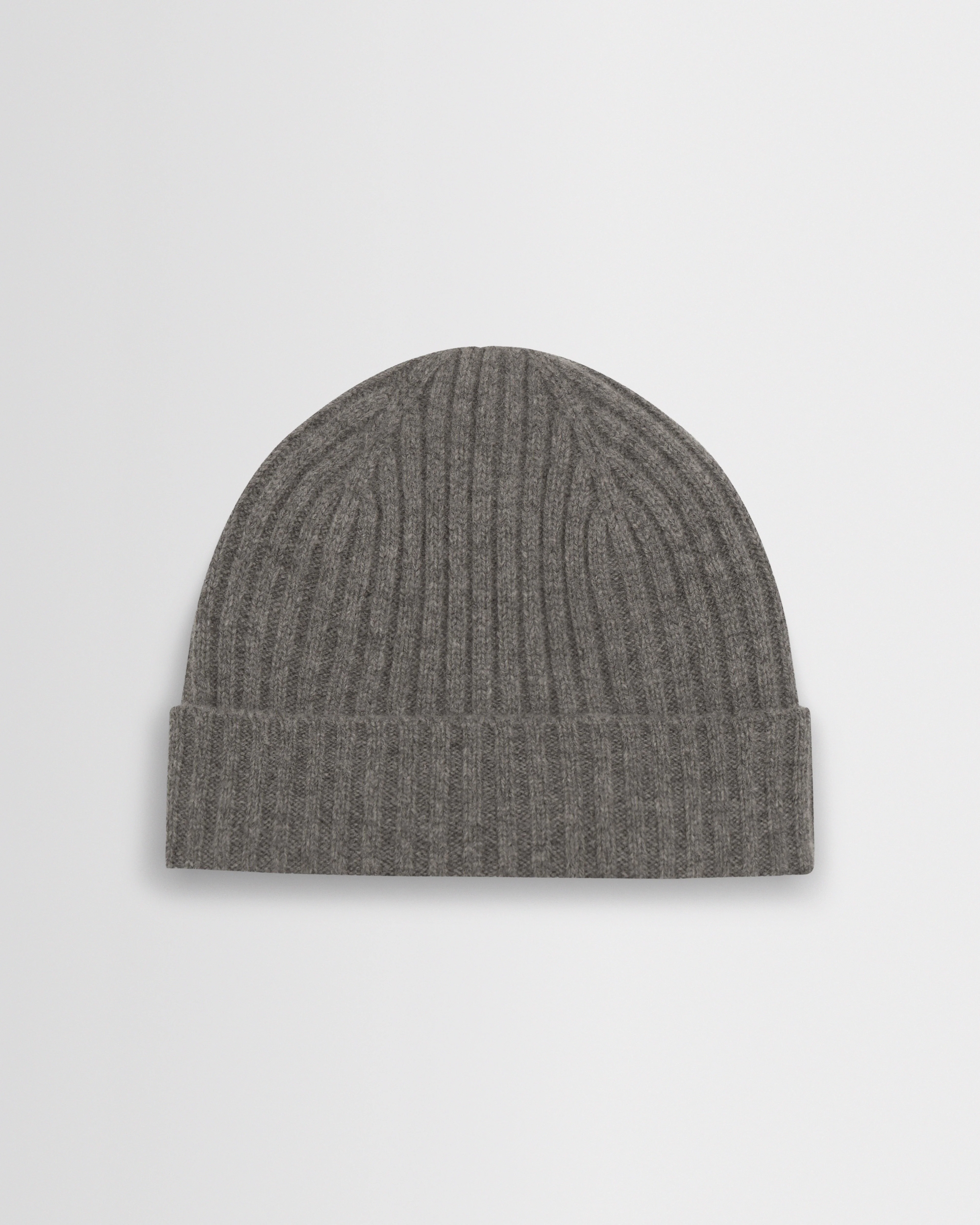 Belvoir - Grey Wool Fisherman Beanie