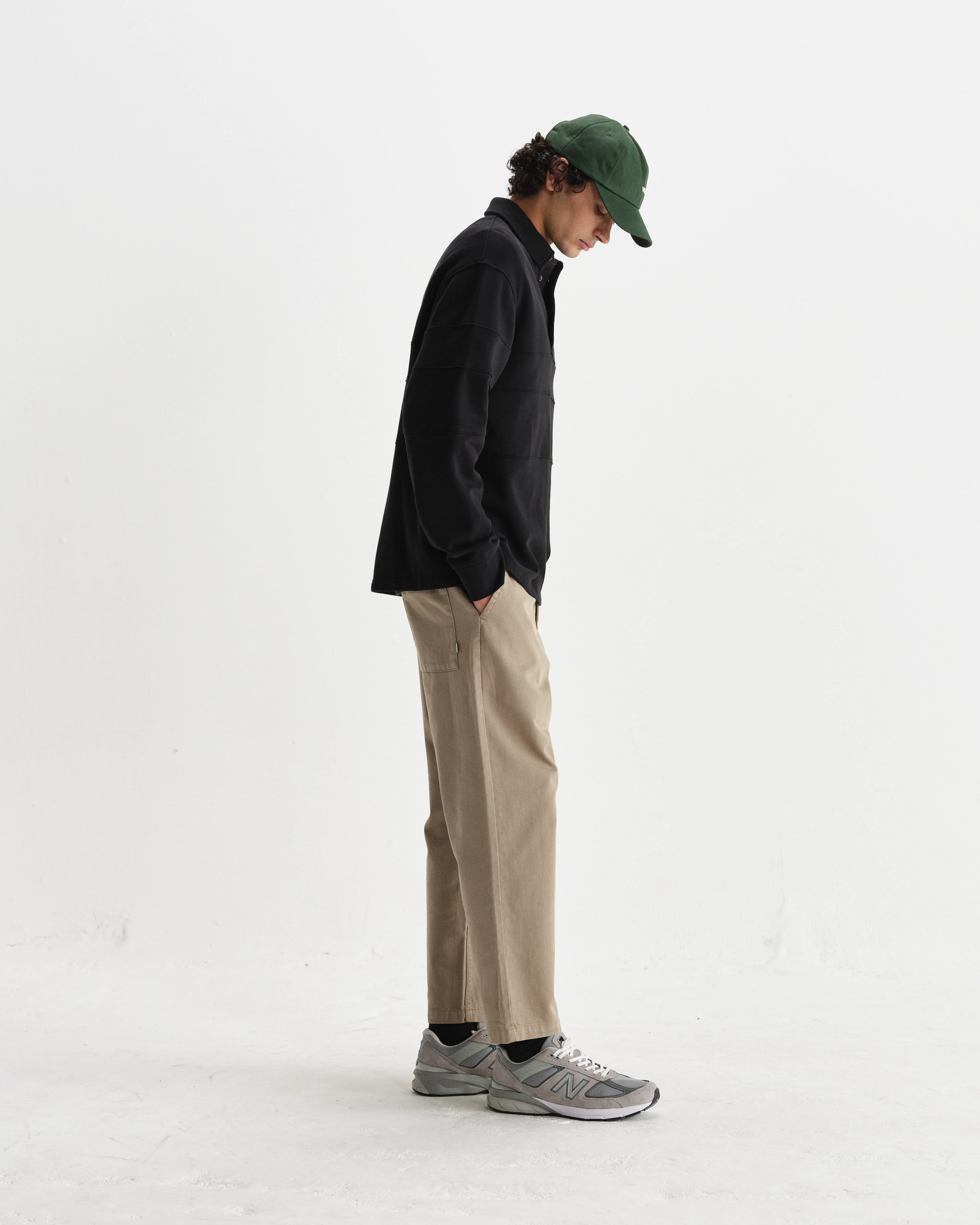 Blen - Black Organic Cotton Rugby Shirt - Image 5