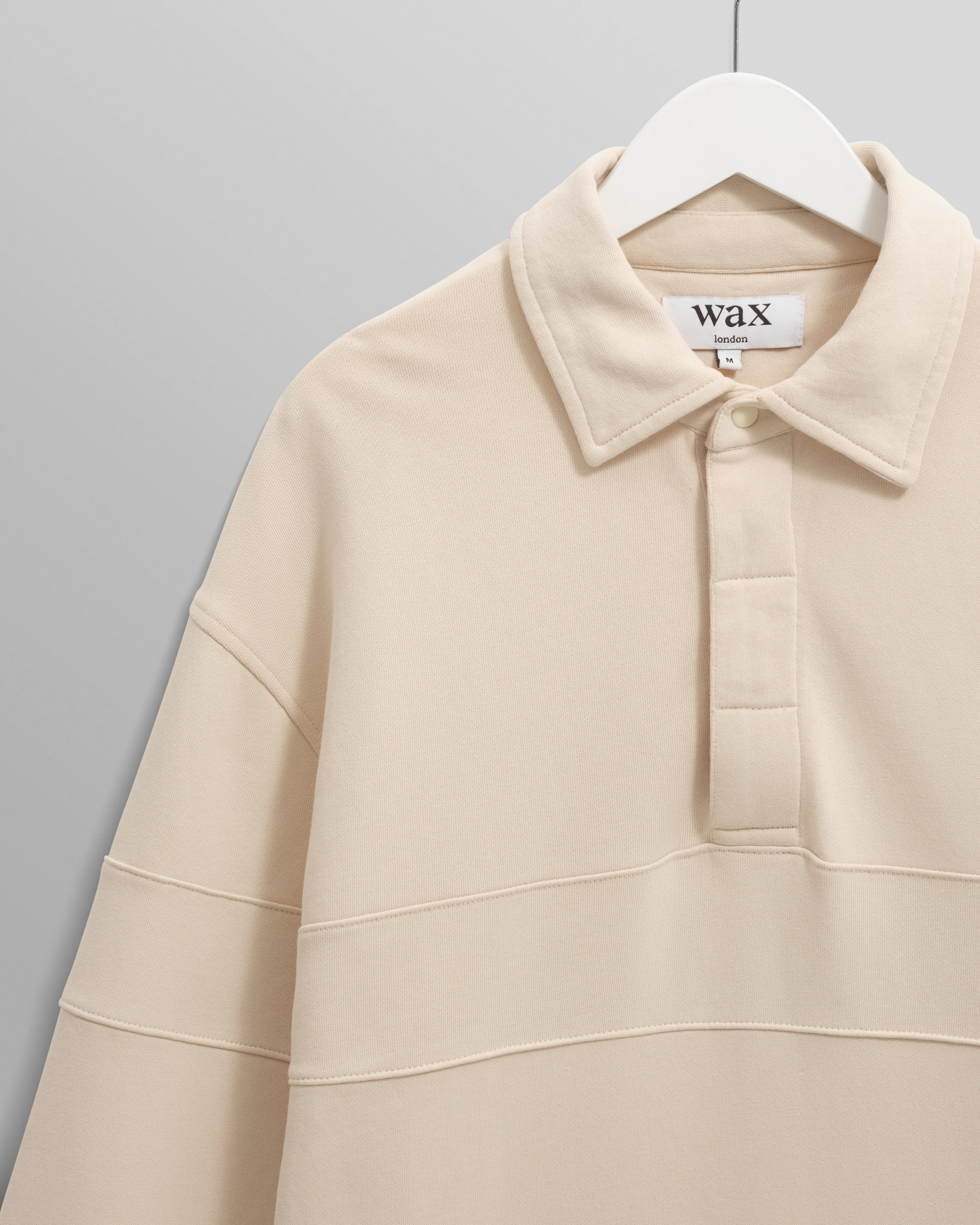 Blen - Ecru Organic Cotton Rugby Shirt - Image 6