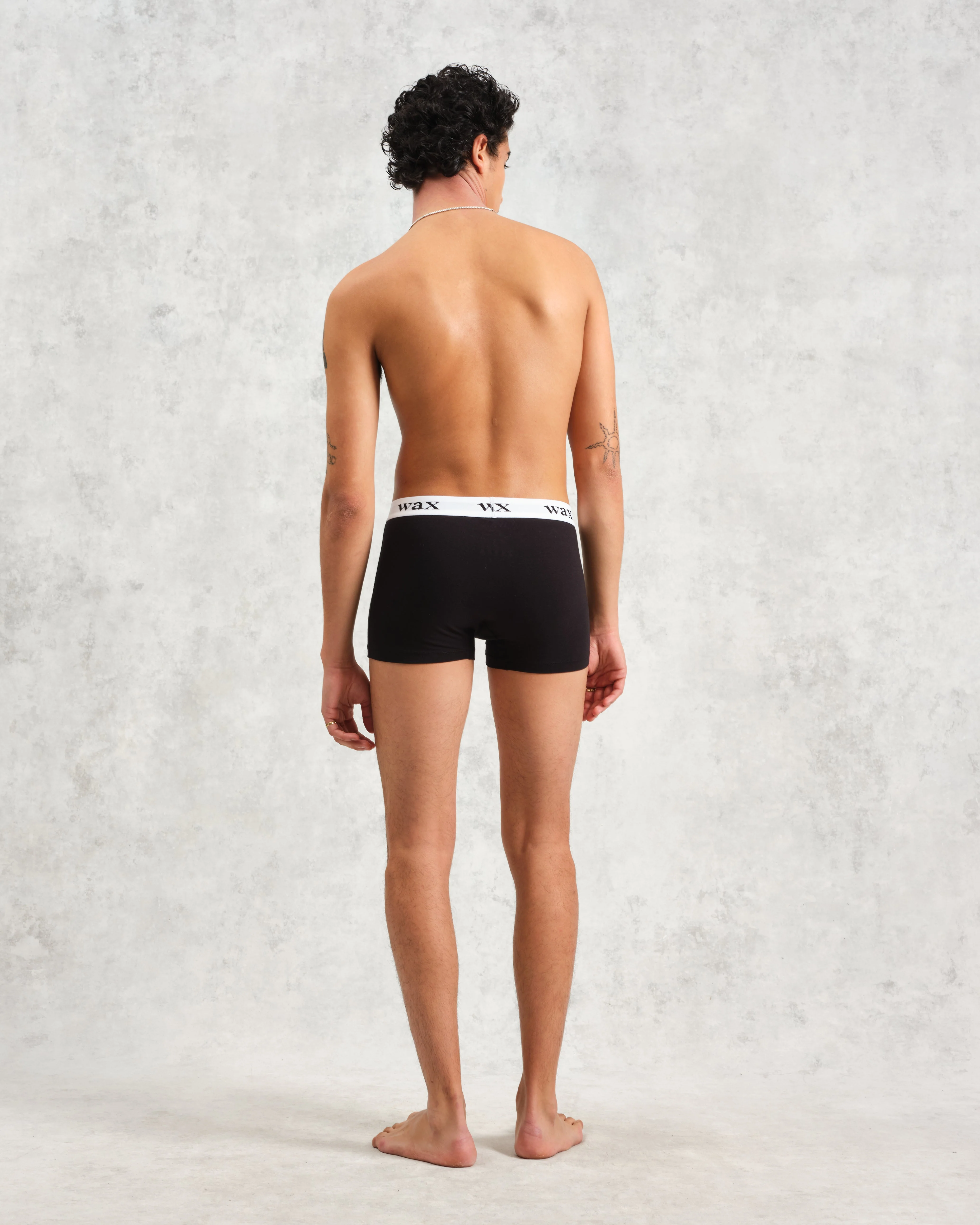 Brodie - Black Stretch Cotton Boxers - Image 6