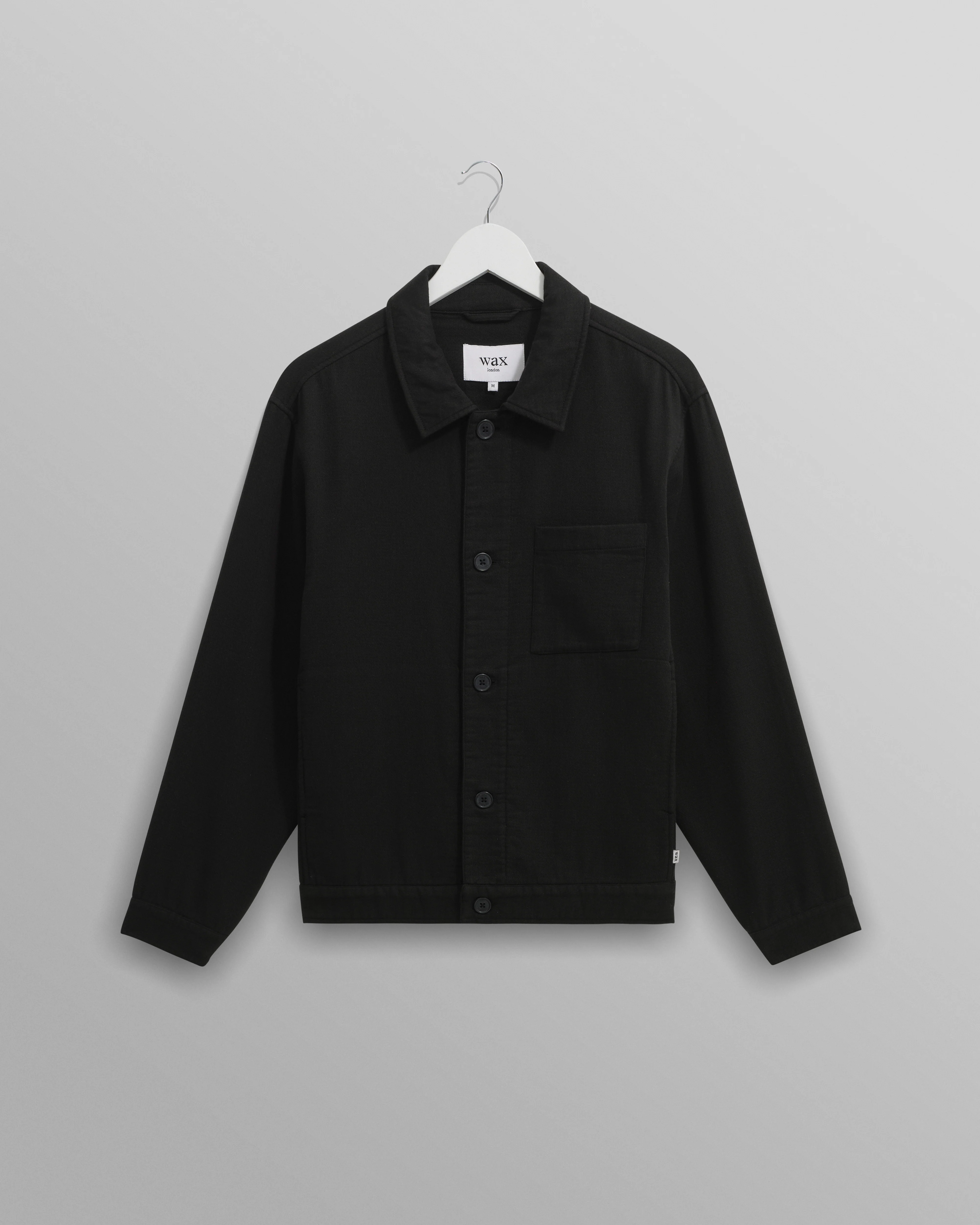 Coleman - Black Double Weave Cotton Jacket