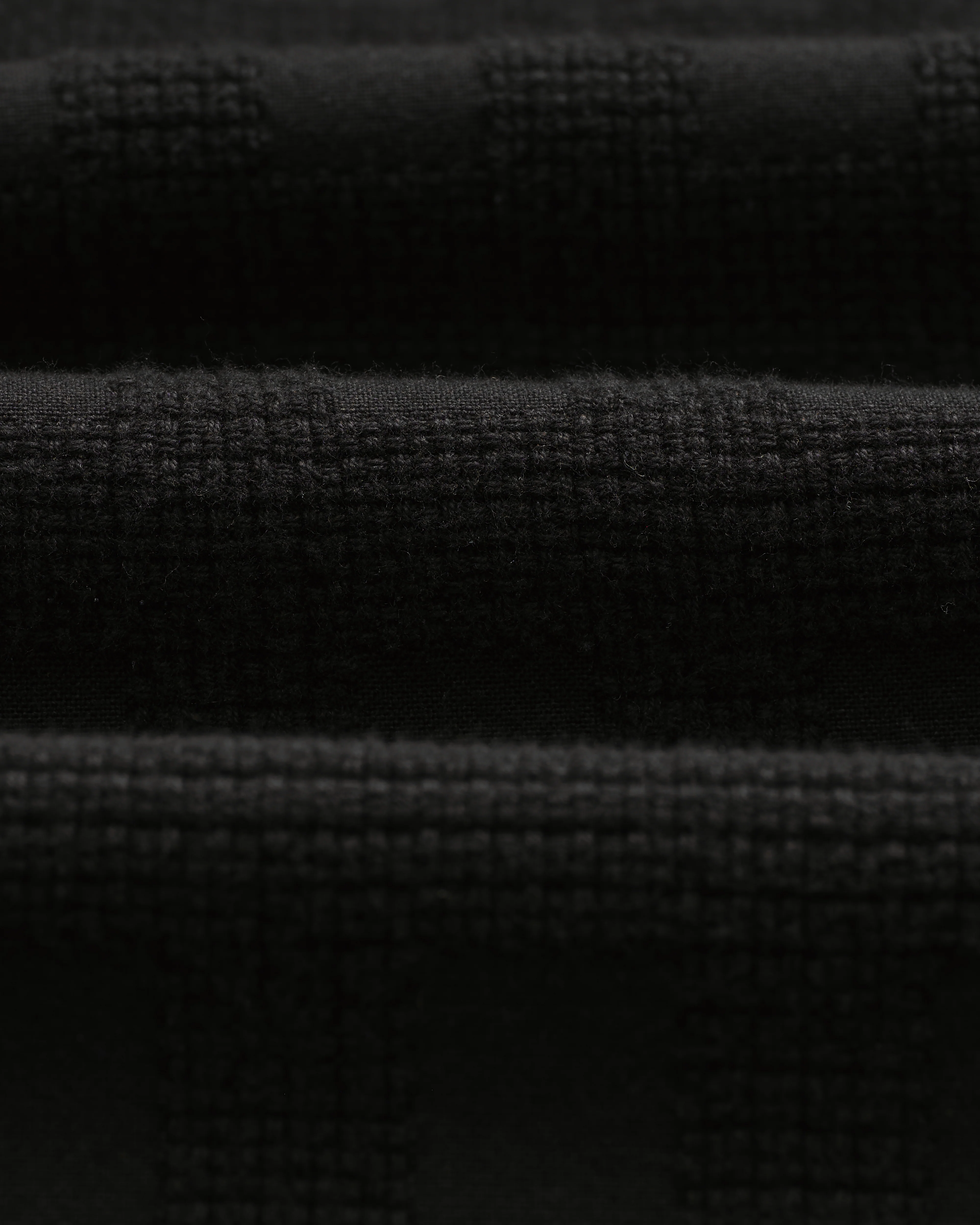 Corey - Black Dobby Check Cotton Shirt - Image 9