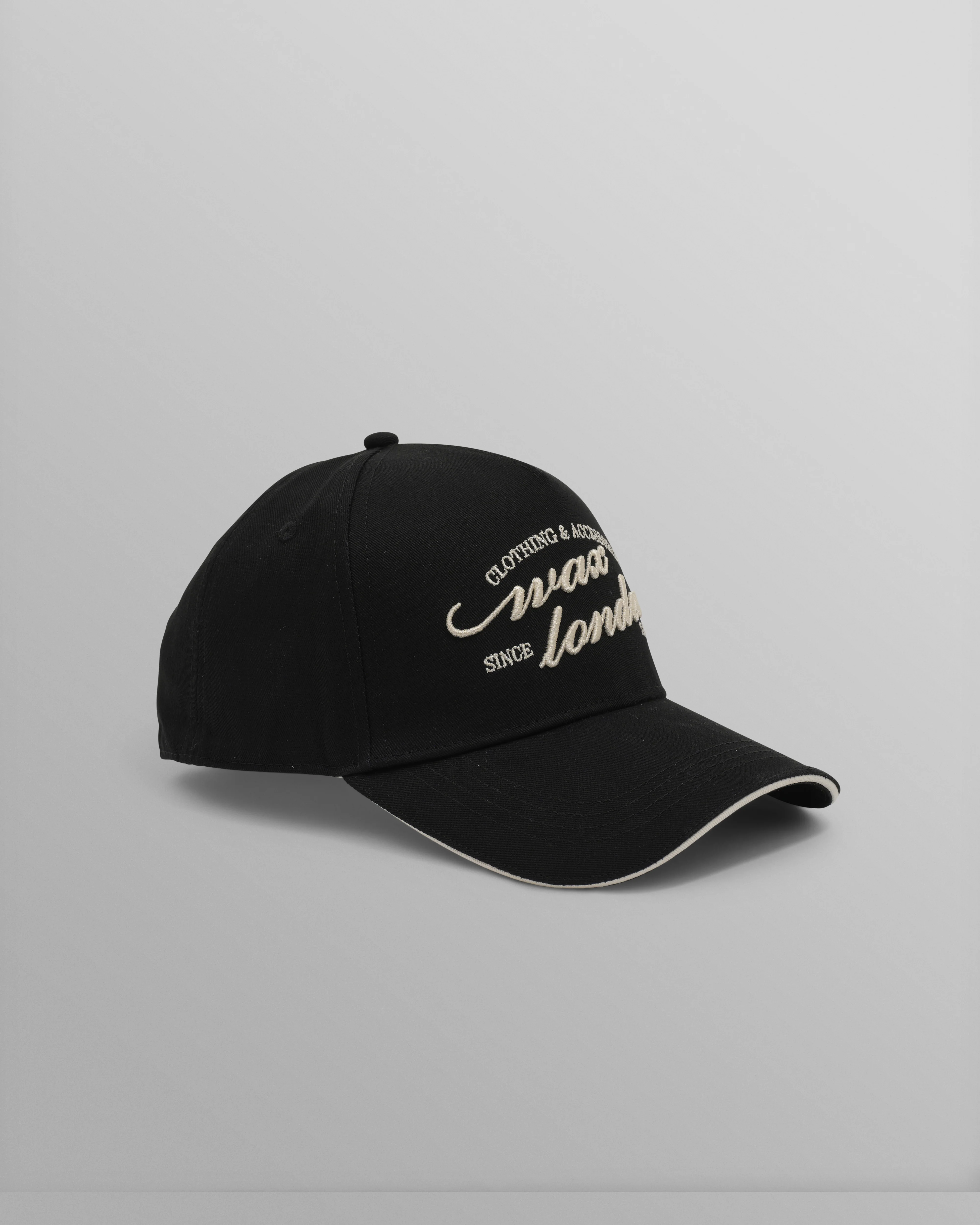 Dale - Black Script Trucker Cap - Image 4