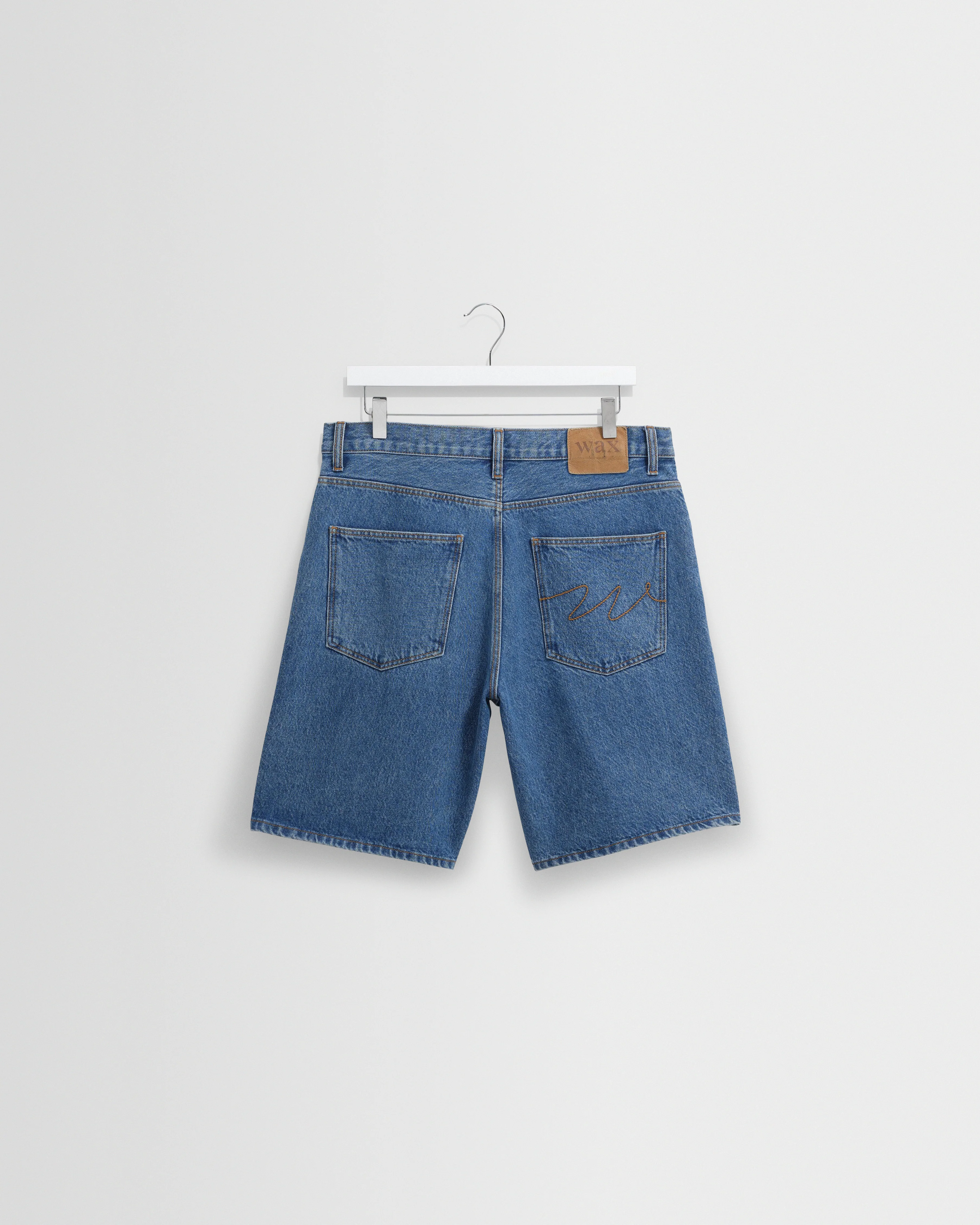Dalston - Mid-Blue Denim Shorts - Image 6