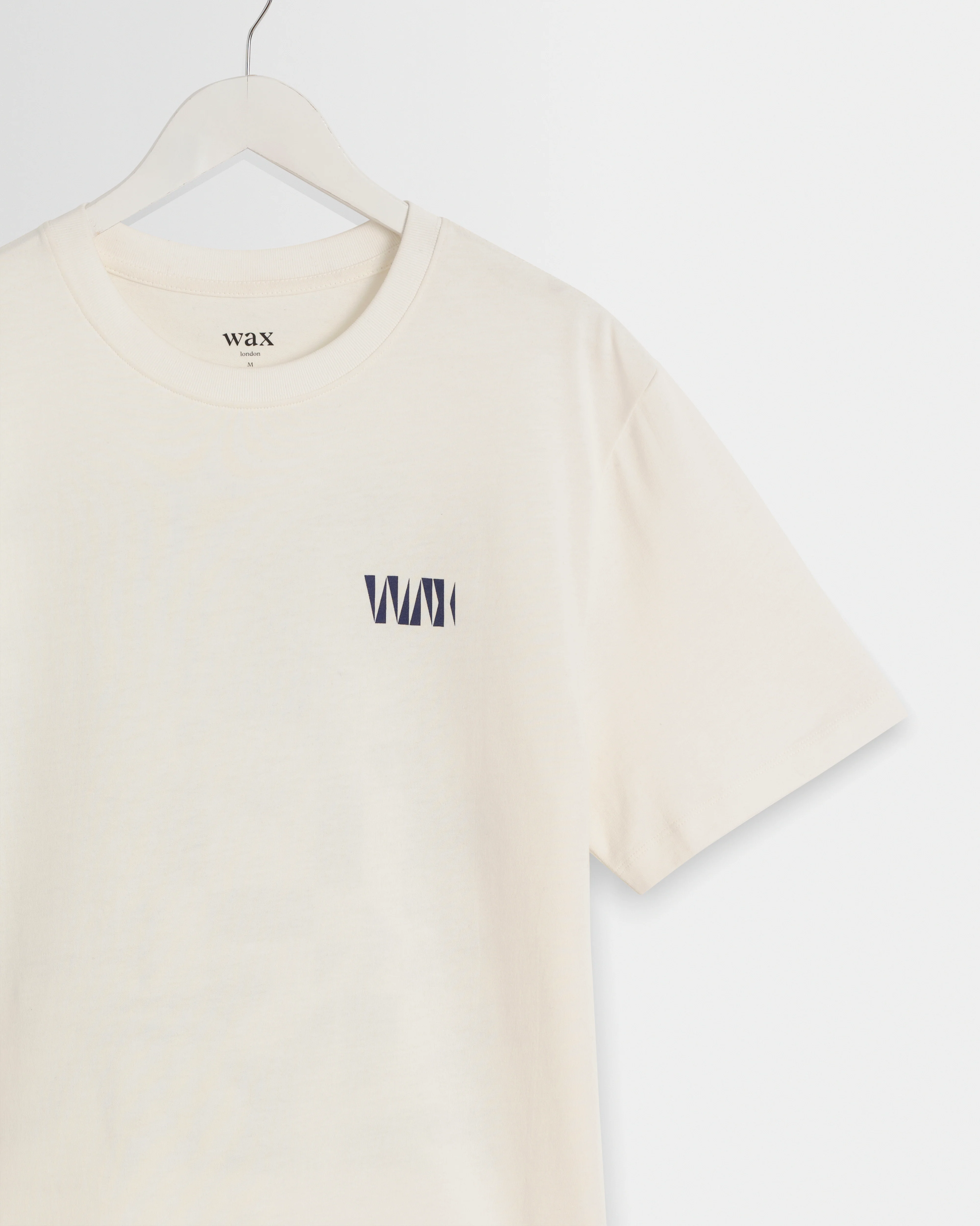 Dean - Off White Geometric Repeat T-Shirt - Image 8