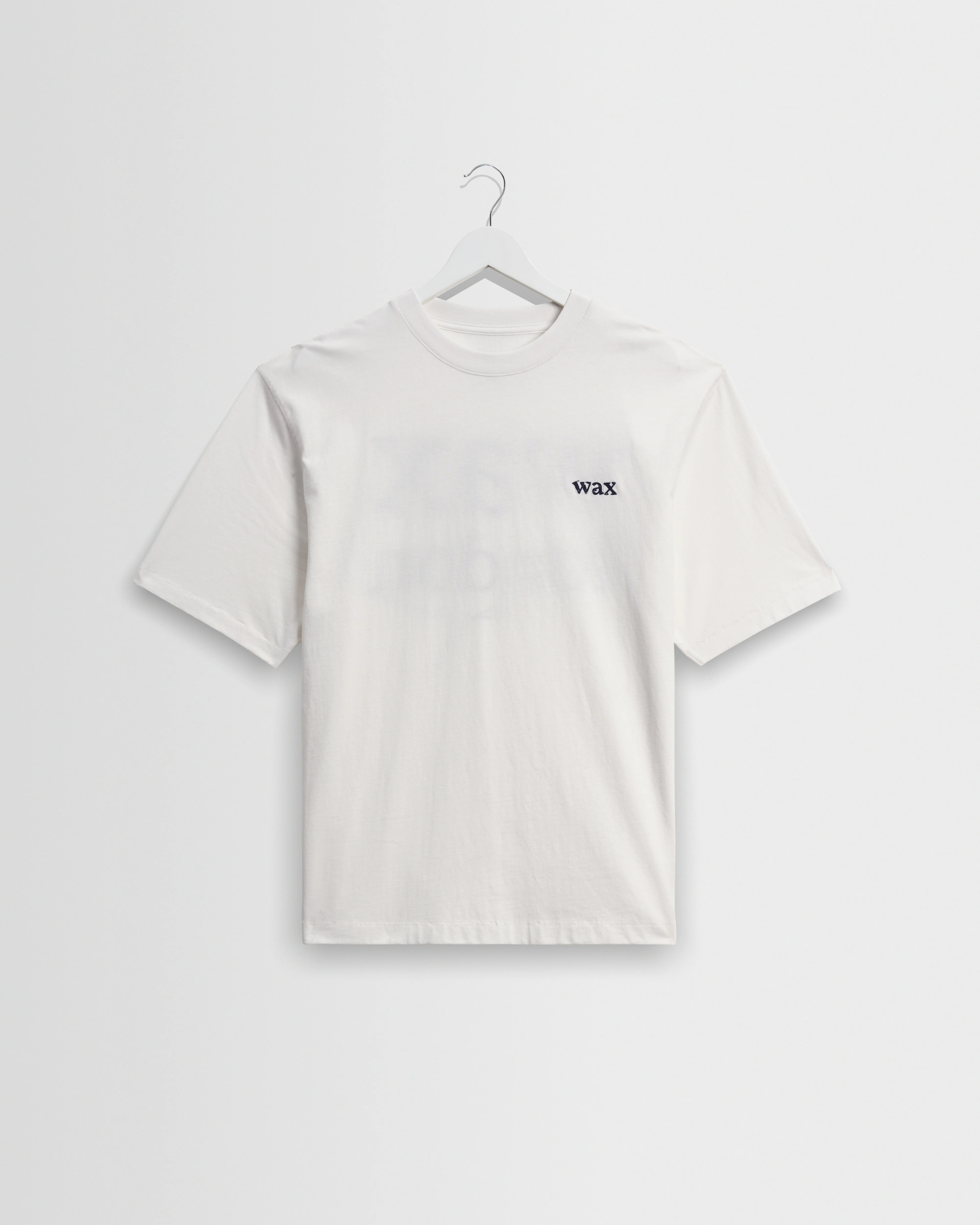 Dean - Off White Scribble Text T-Shirt - Image 7