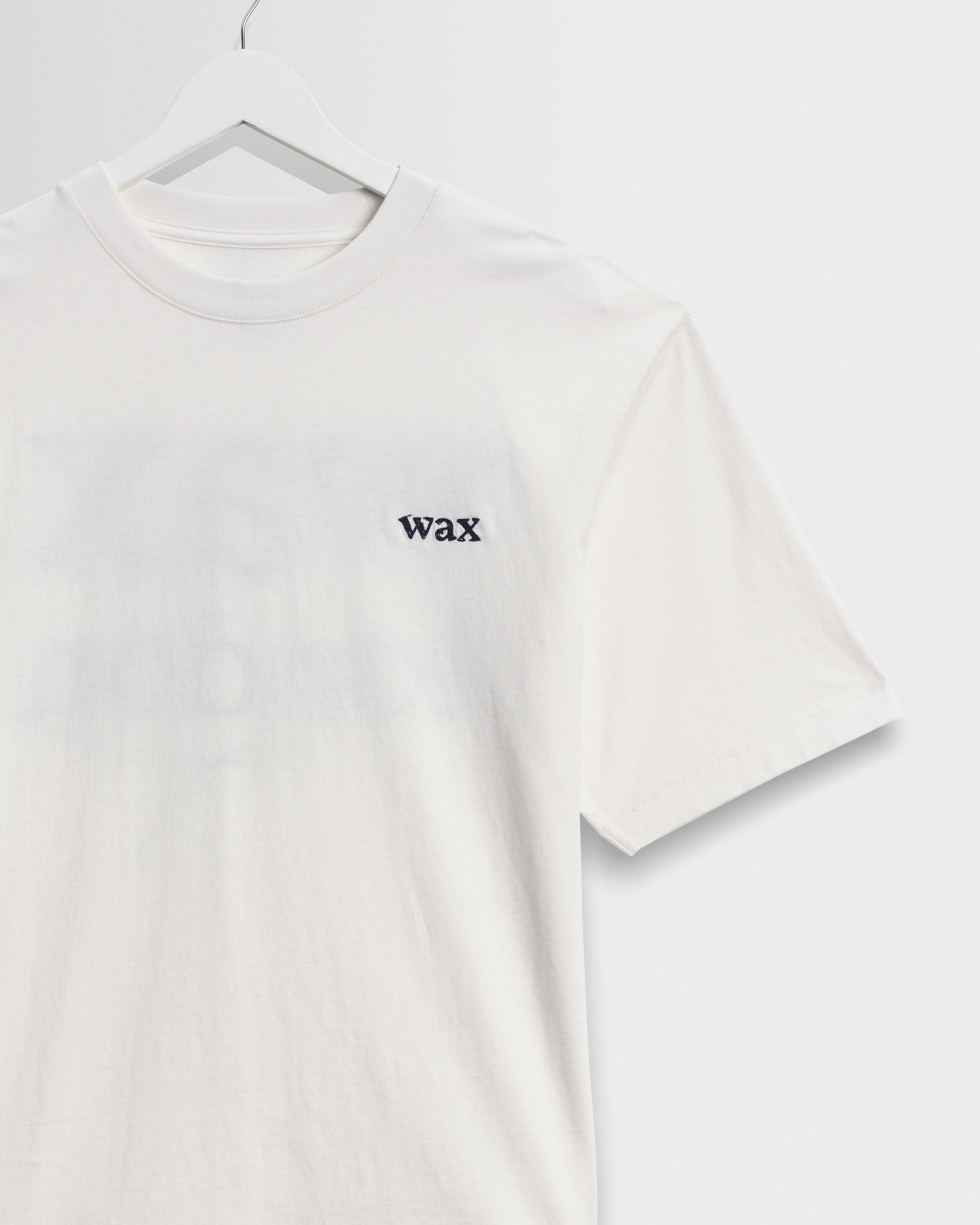 Dean - Off White Scribble Text T-Shirt - Image 8