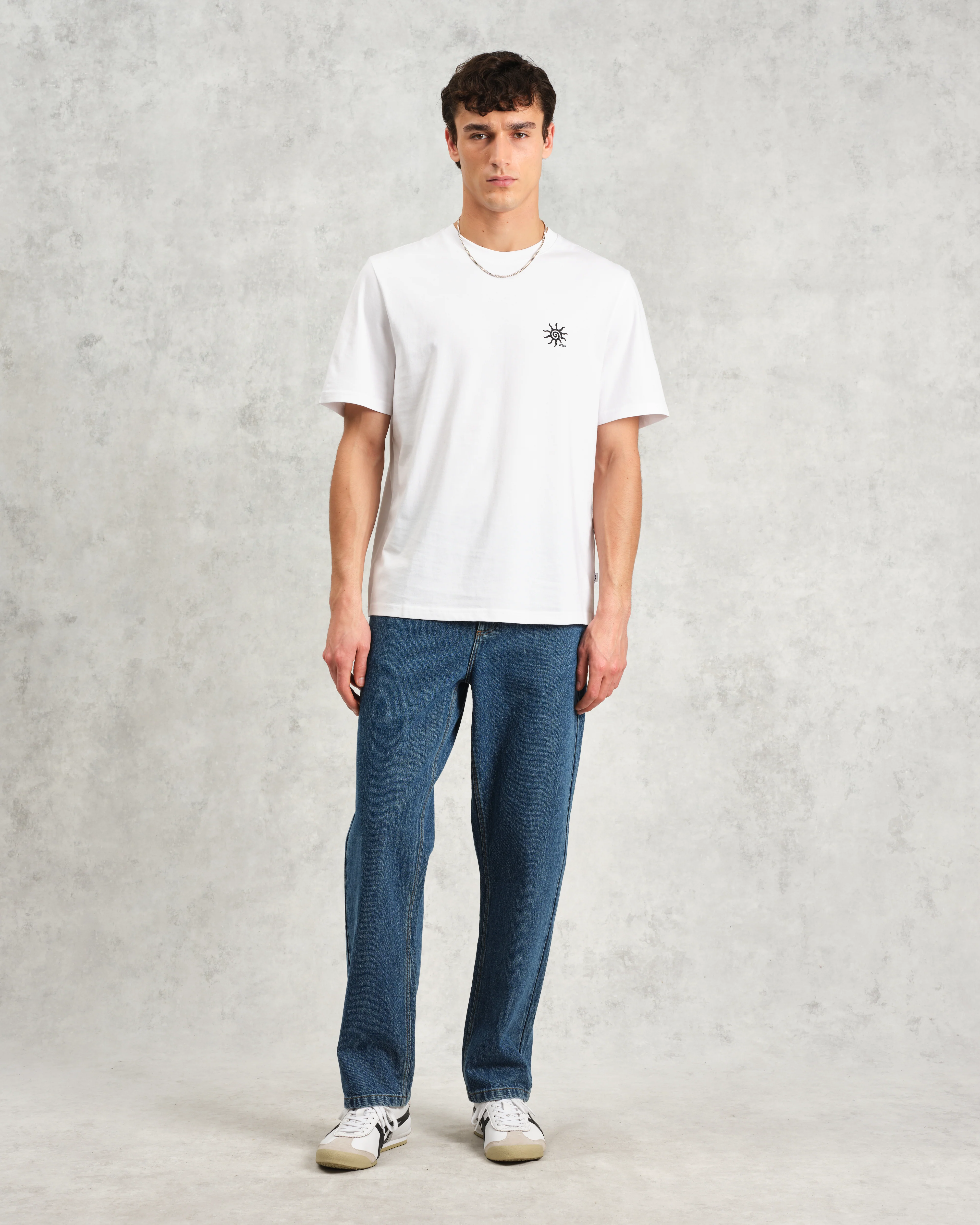 Dean - White London Postcard Graphic Organic Cotton T-Shirt - Image 5
