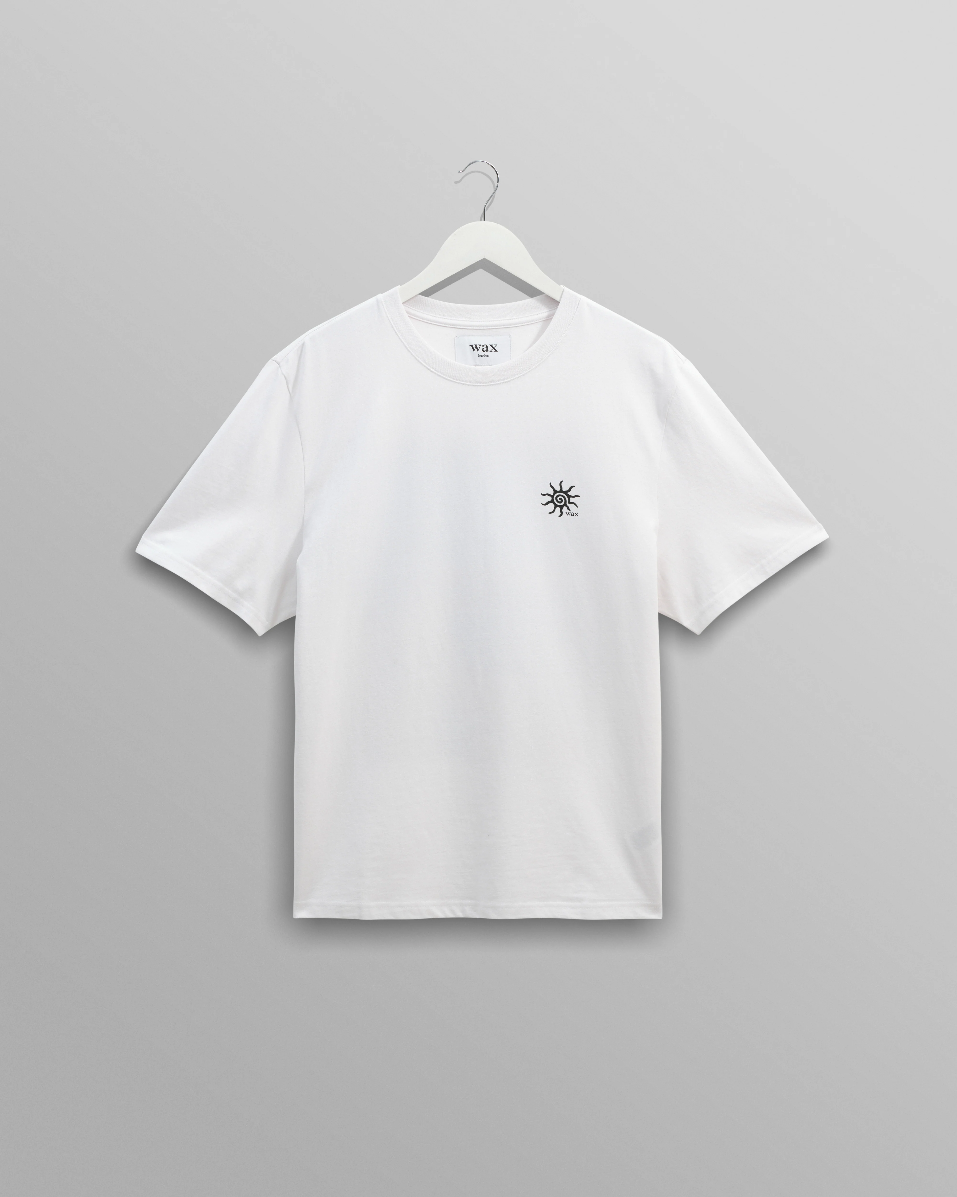 Dean - White London Postcard Graphic Organic Cotton T-Shirt - Image 8