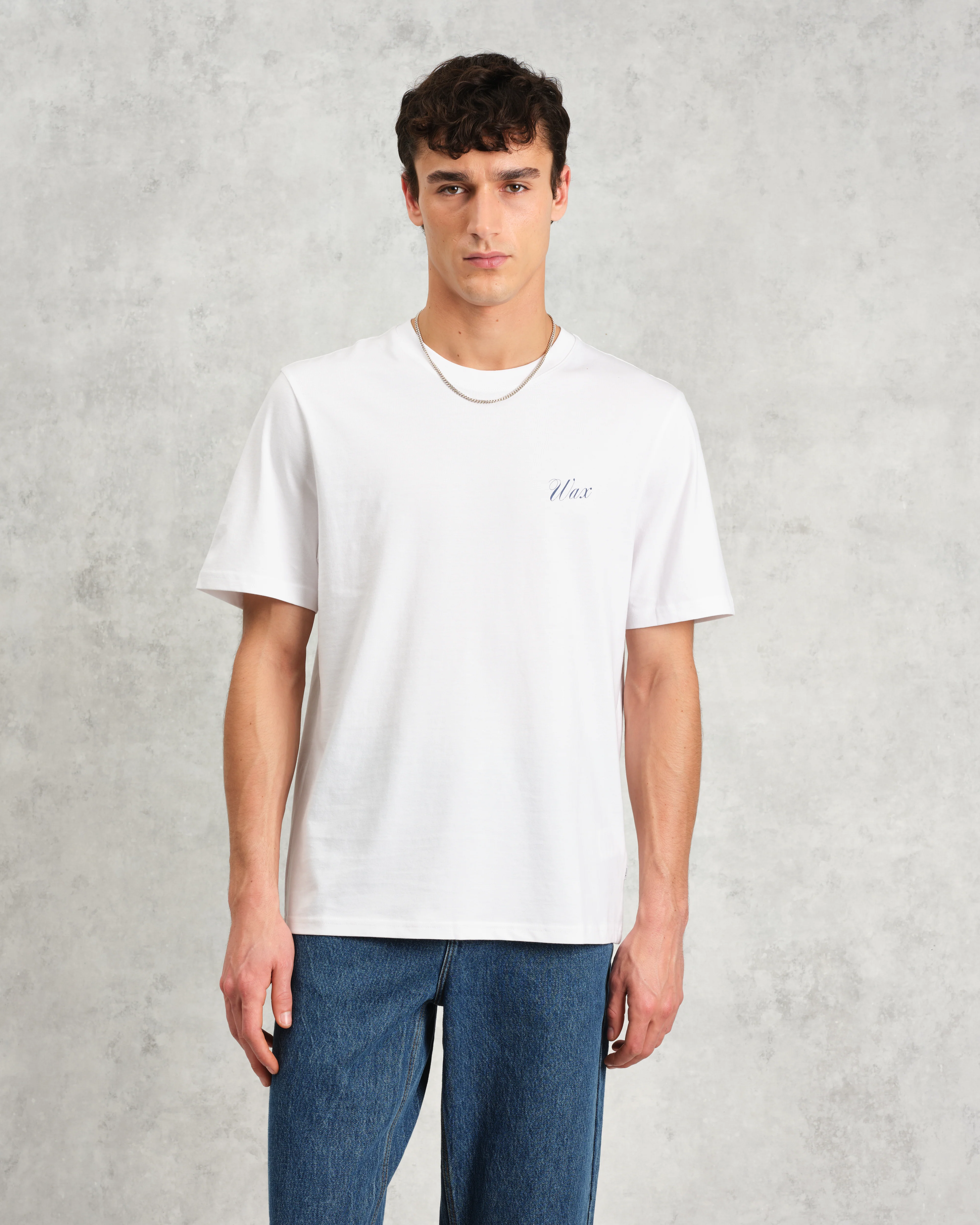 Dean - White London Venus Graphic Organic Cotton T-Shirt - Image 3
