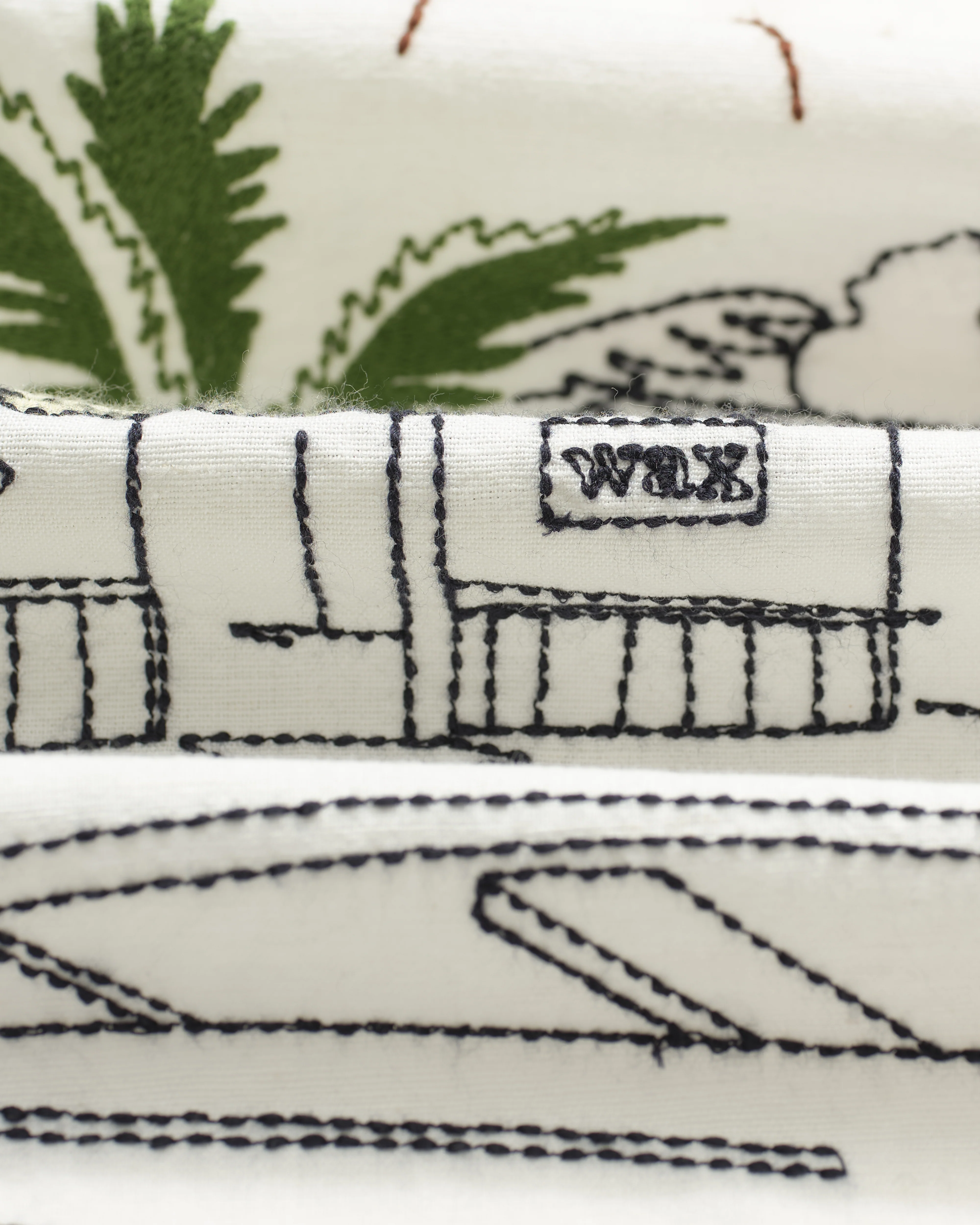 Didcot - Ecru And Multicolour Embroidered Short-Sleeve Shirt - Image 11