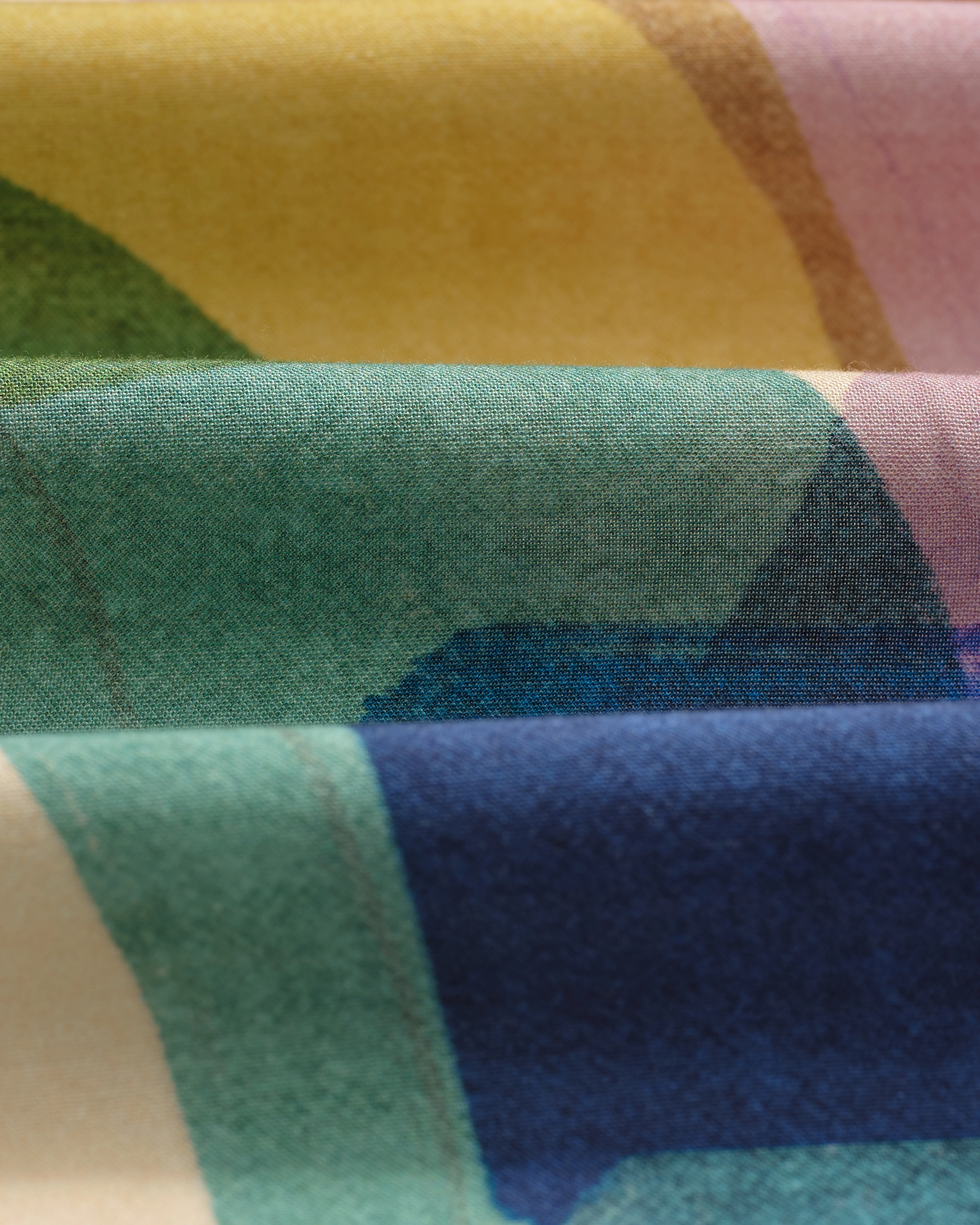 Didcot - Multicolour Painted Shapes Short-Sleeve Shirt - Image 8