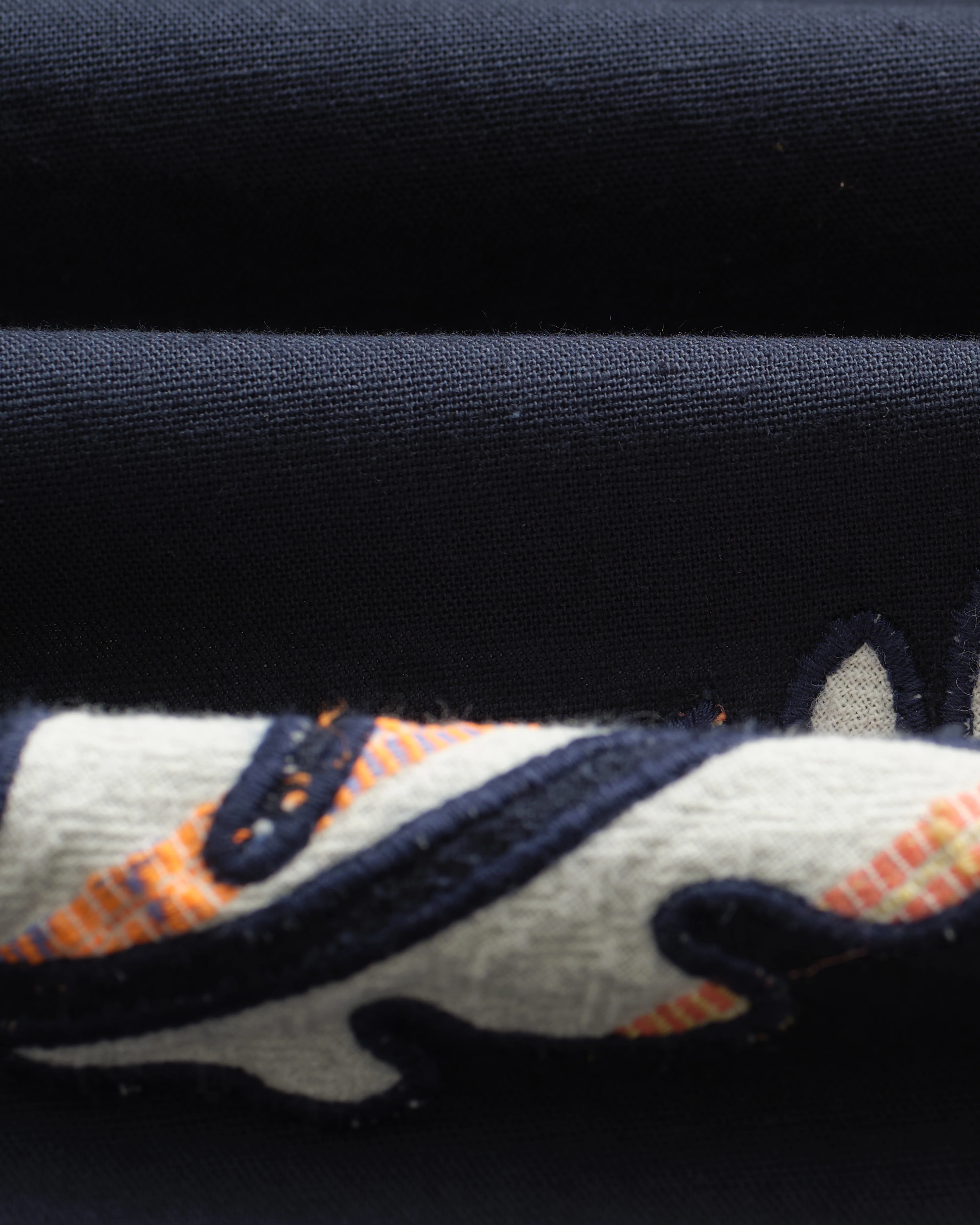 Didcot - Navy Doodle Applique Short-Sleeve Shirt - Image 11