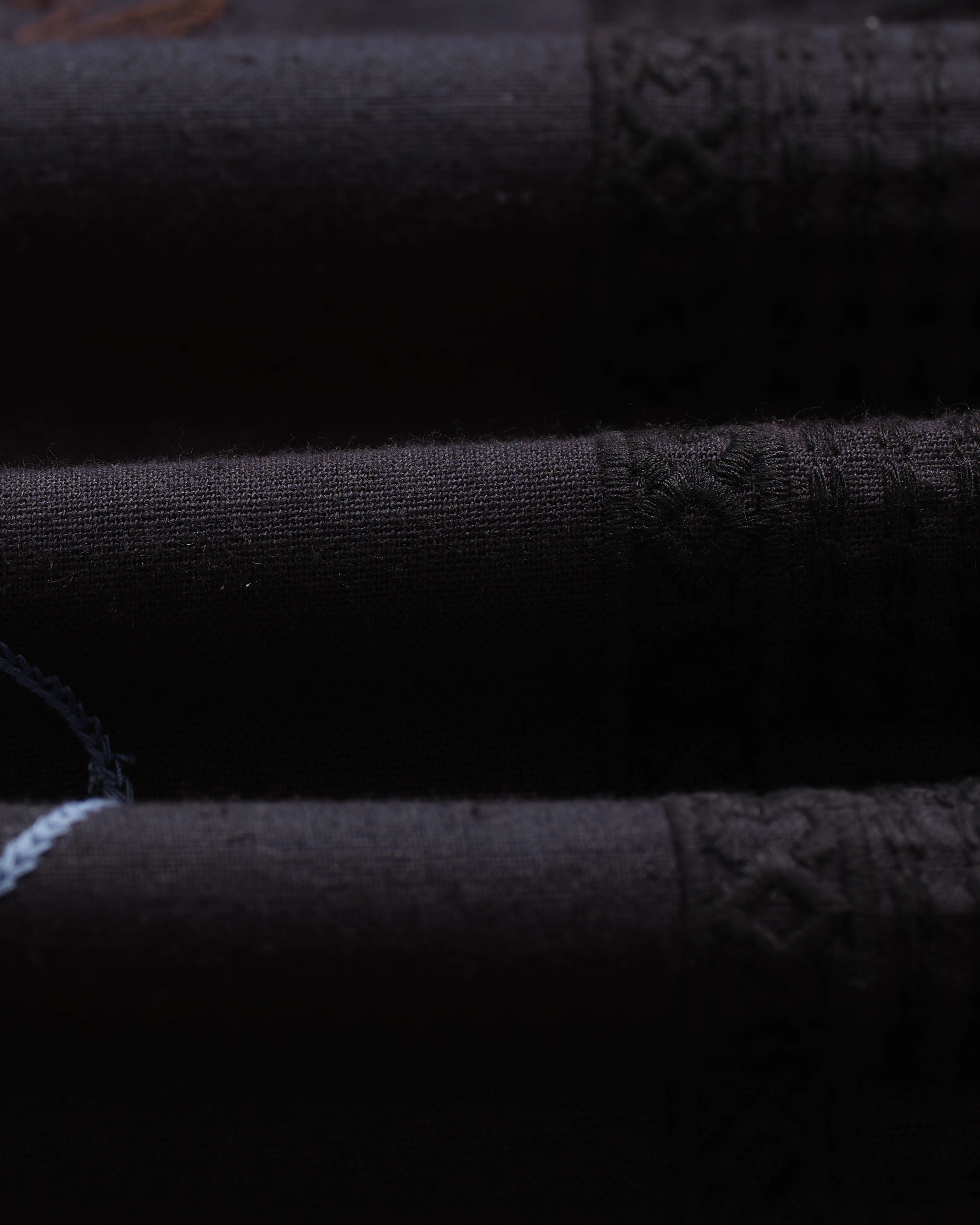 Didcot - Navy Doodle Embroidered Short-Sleeve Shirt - Image 12