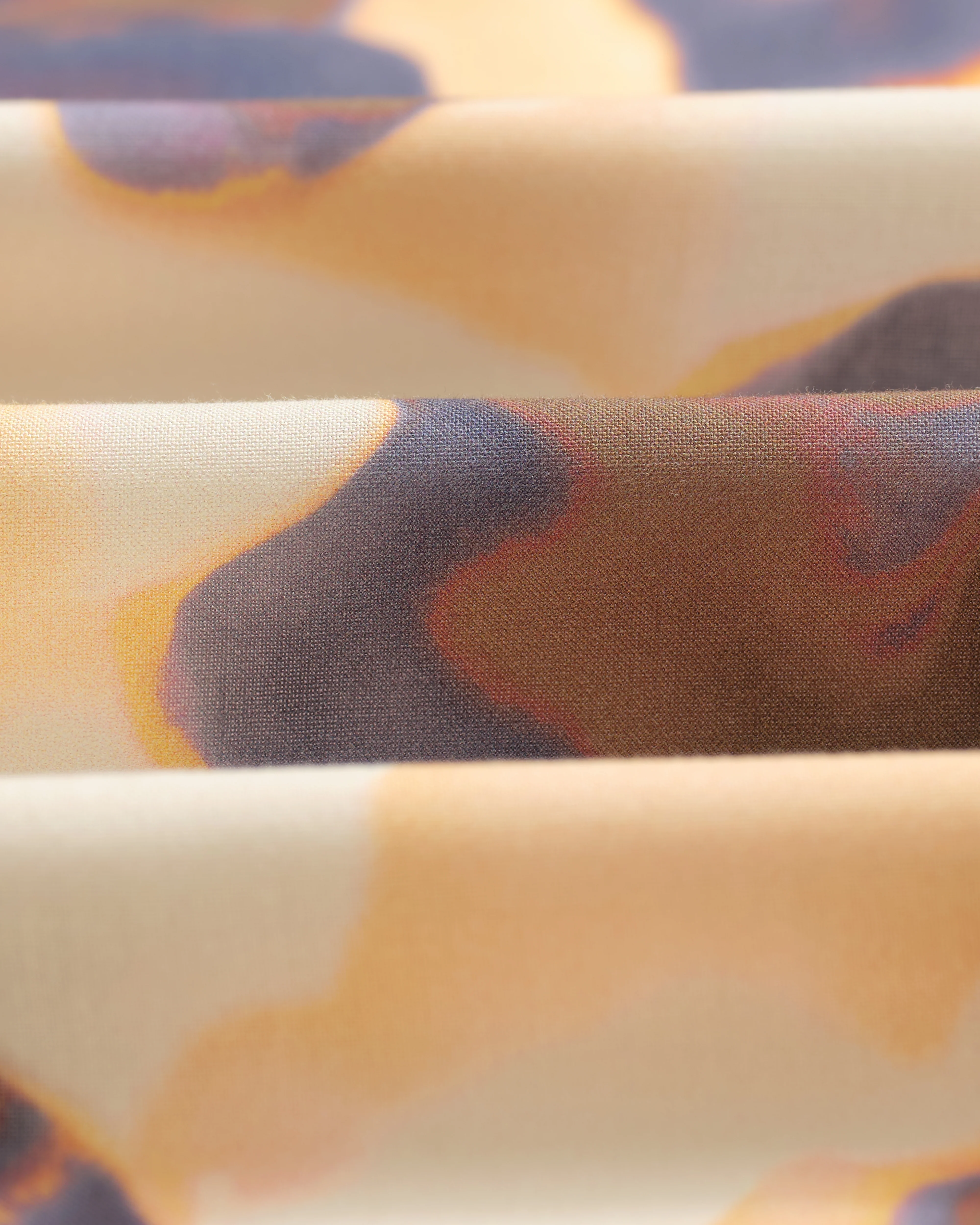 Didcot - Peach Floral Blur Short-Sleeve Shirt - Image 9