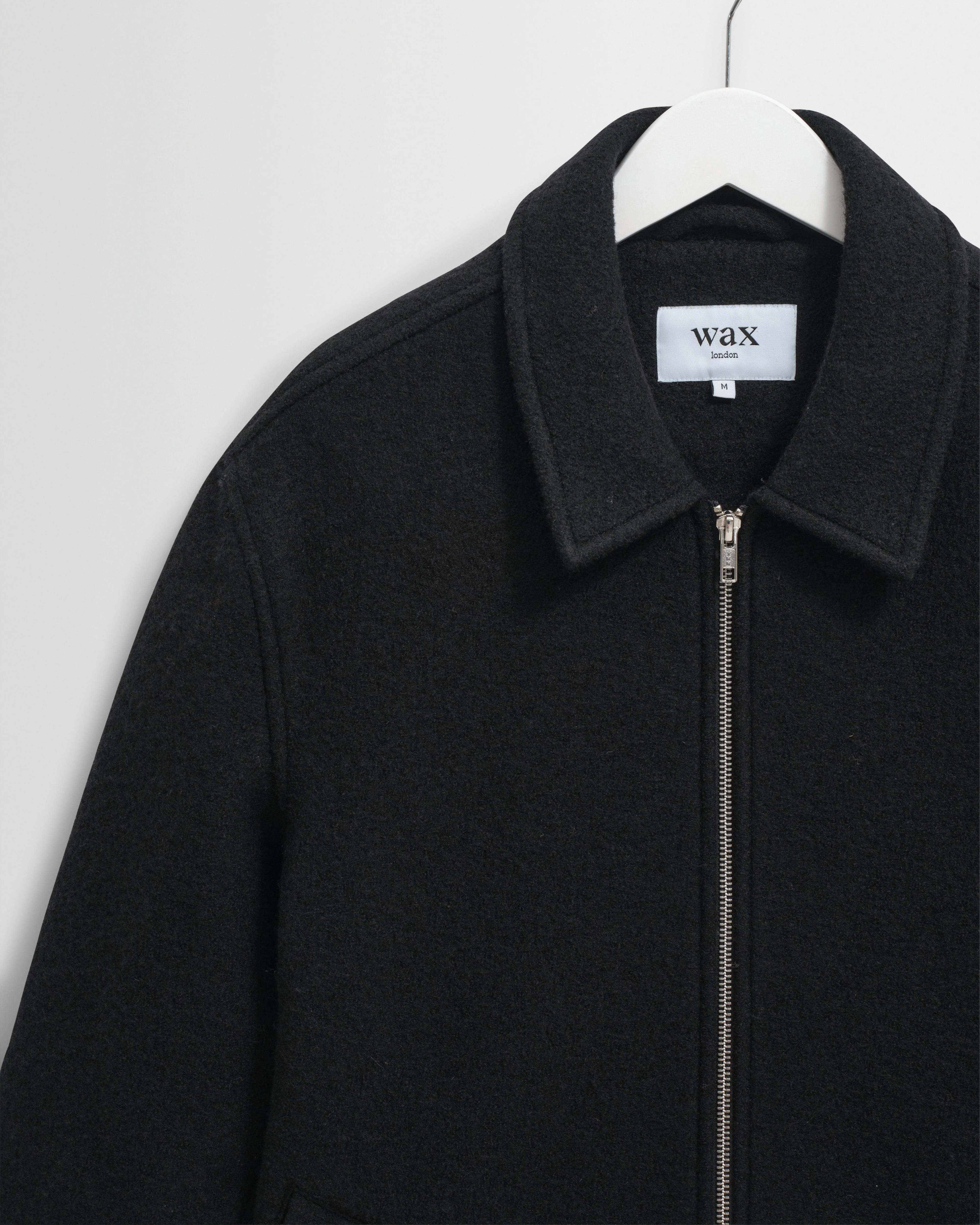 Eldon - Midnight Navy Boiled Wool Jacket - Image 7