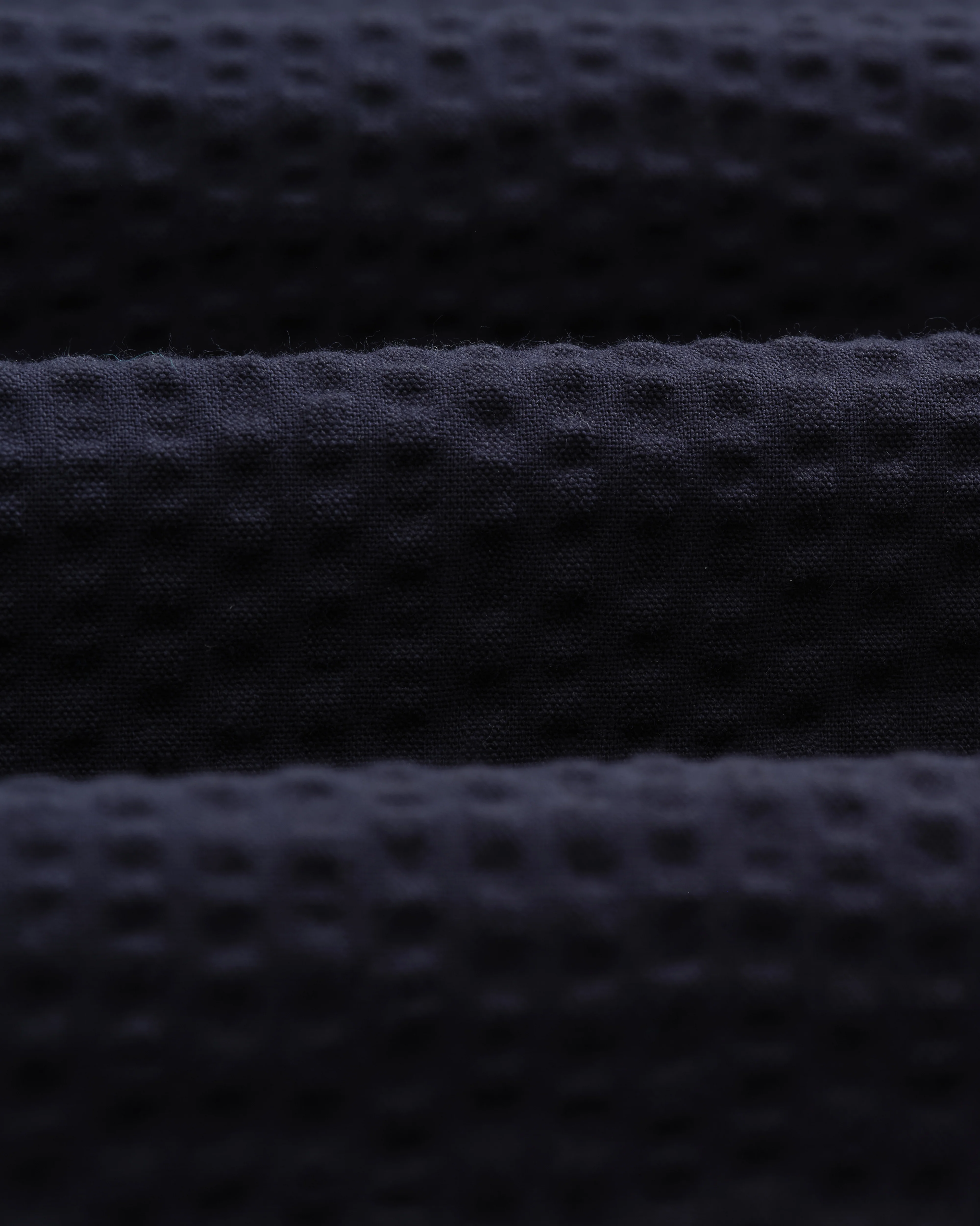 Eldon - Navy Cotton Seersucker Jacket - Image 10