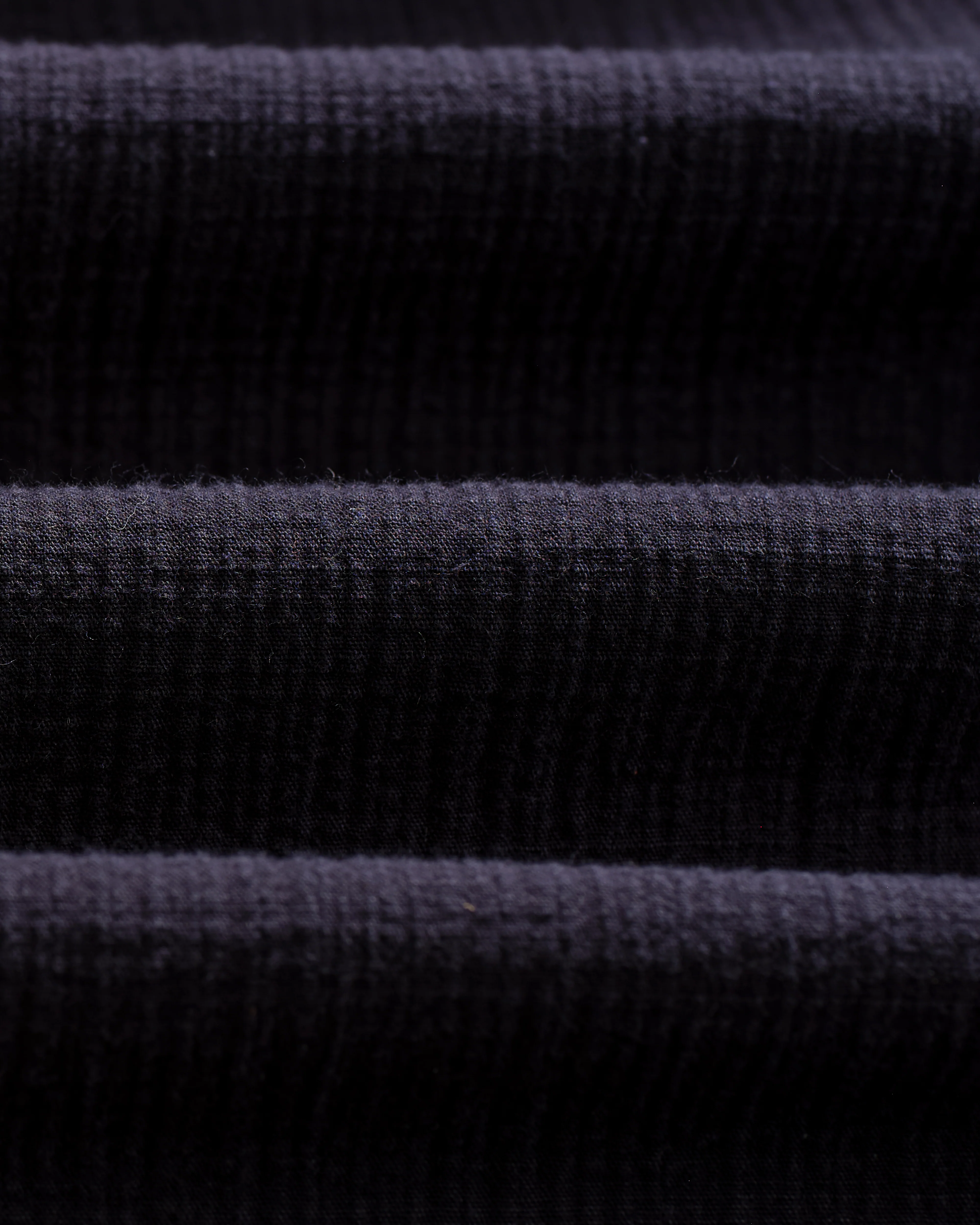 Eldon - Navy Crinkle Cotton-Linen Jacket - Image 11