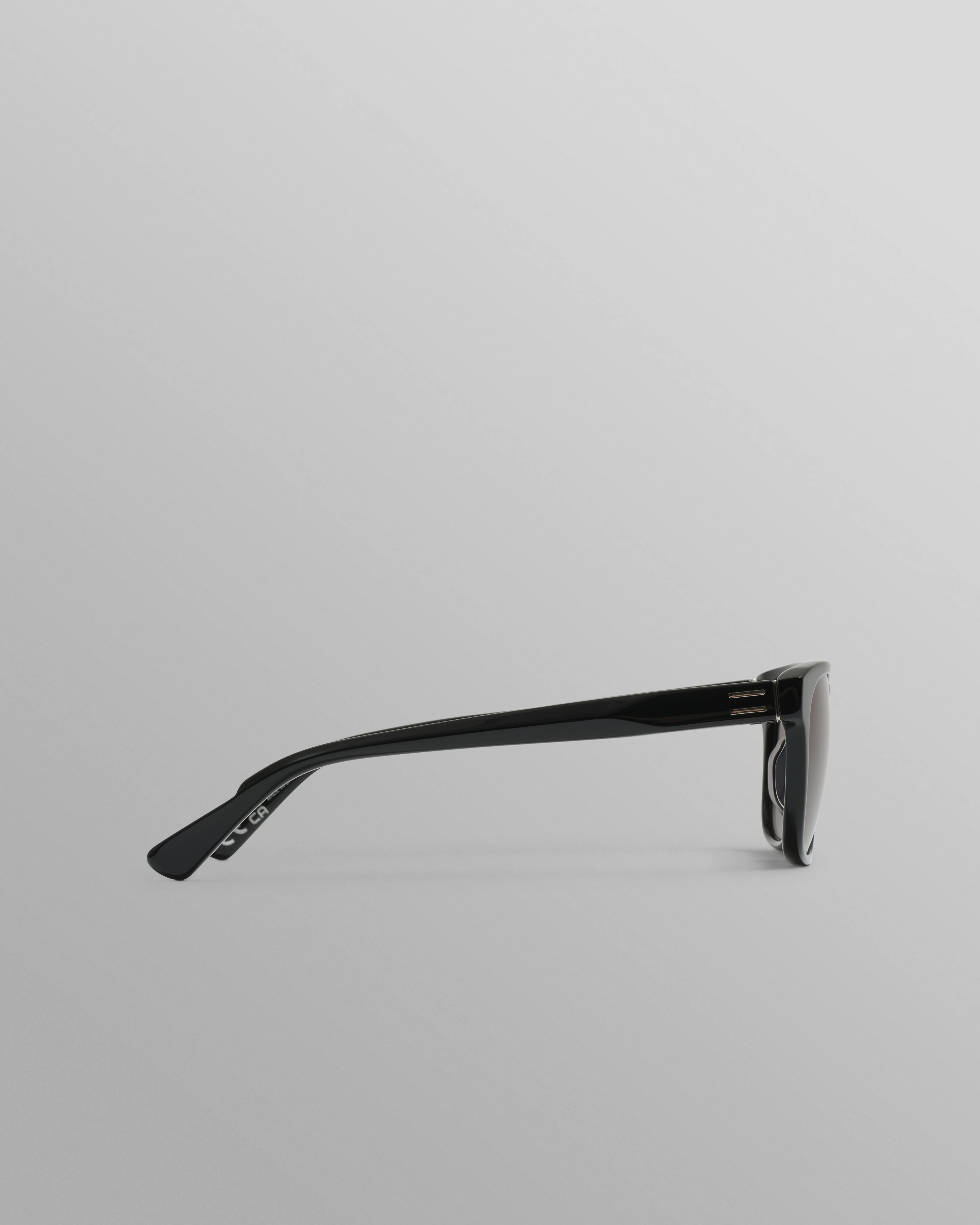 Eltham - Black Acetate Square Sunglasses - Image 7