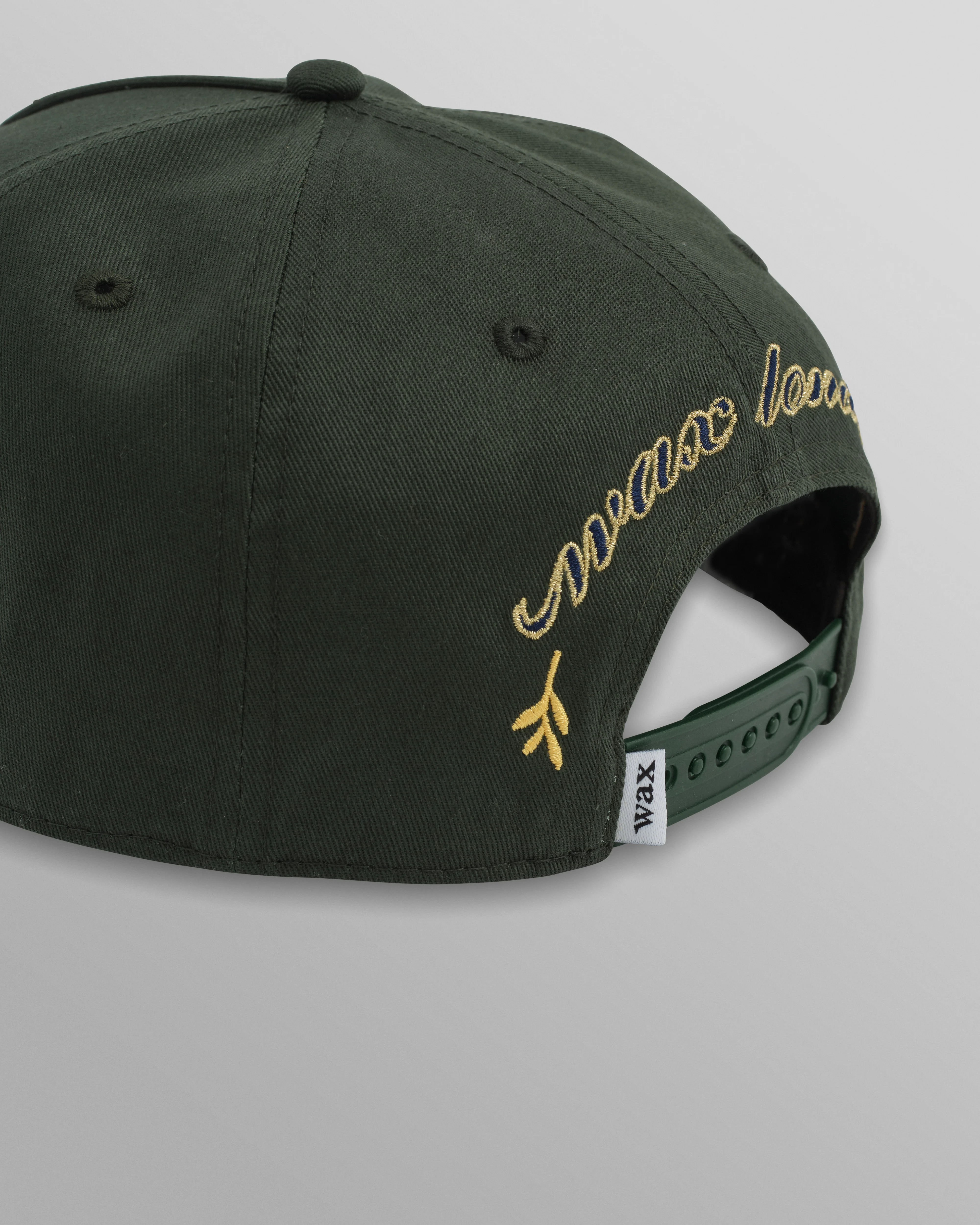 Farrell - Dark Green Cotton Trucker Cap - Image 5