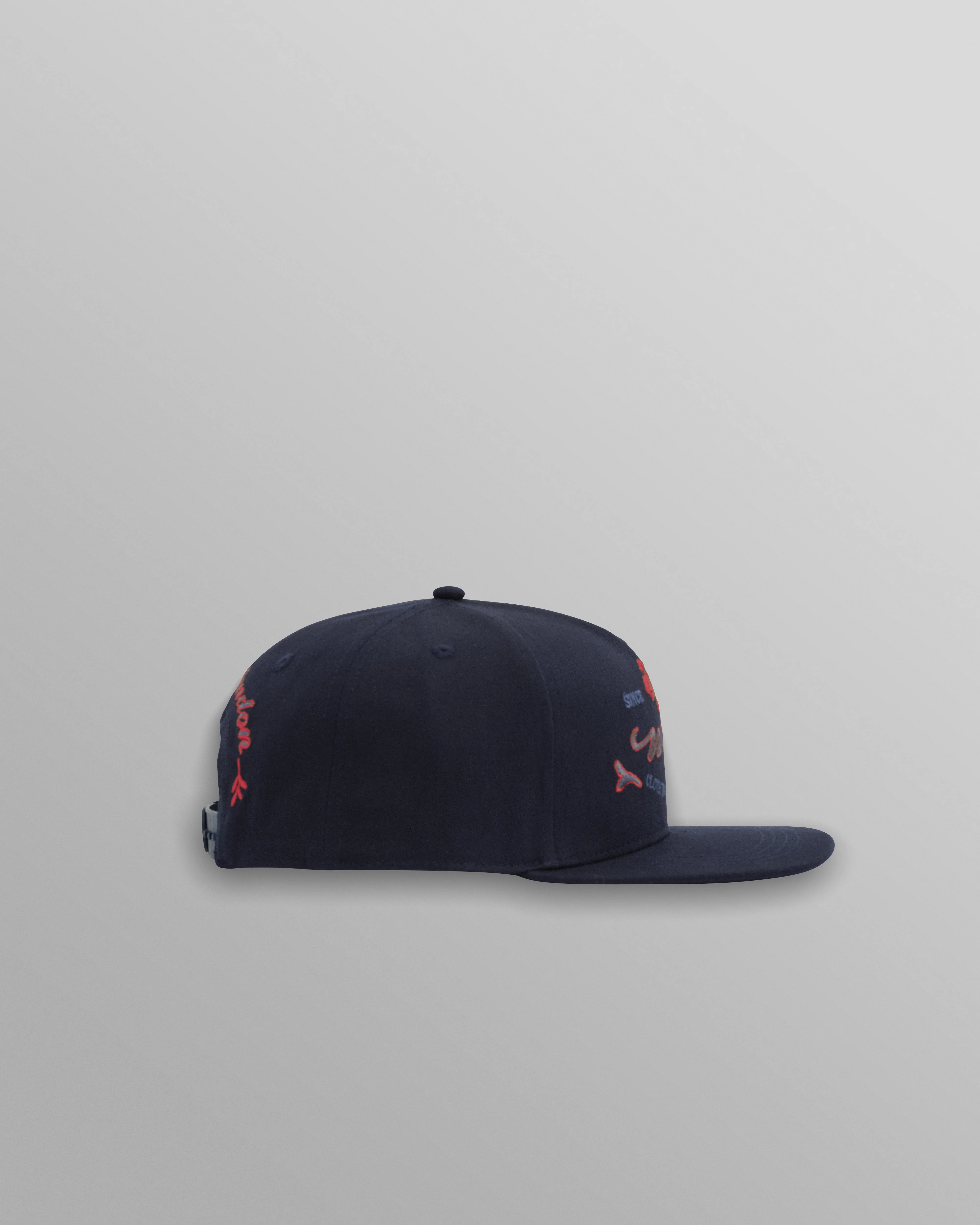 Farrell - Navy Cotton Trucker Cap - Image 7