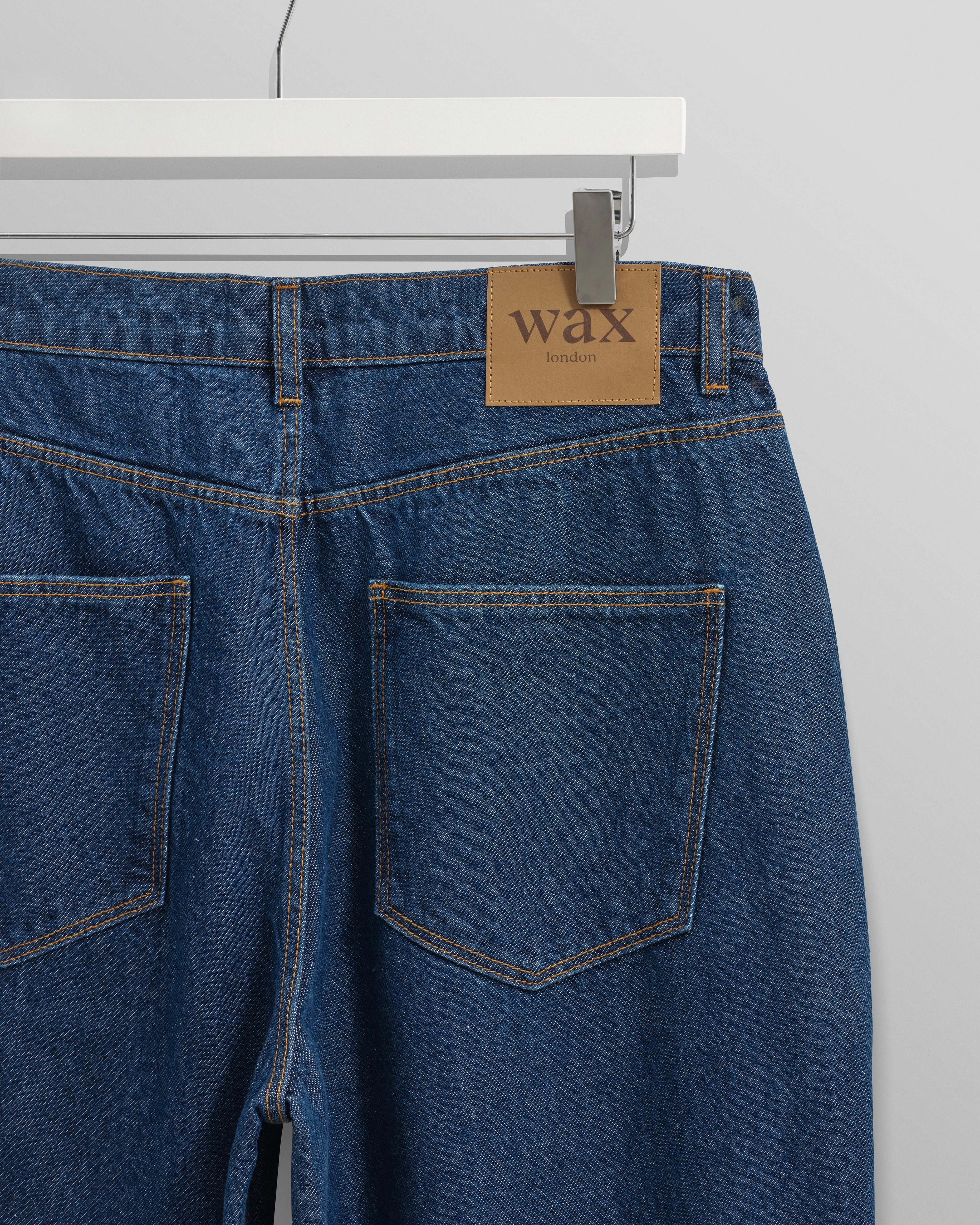 Felix - Dark Wash Loose Fit Denim Jeans - Image 10