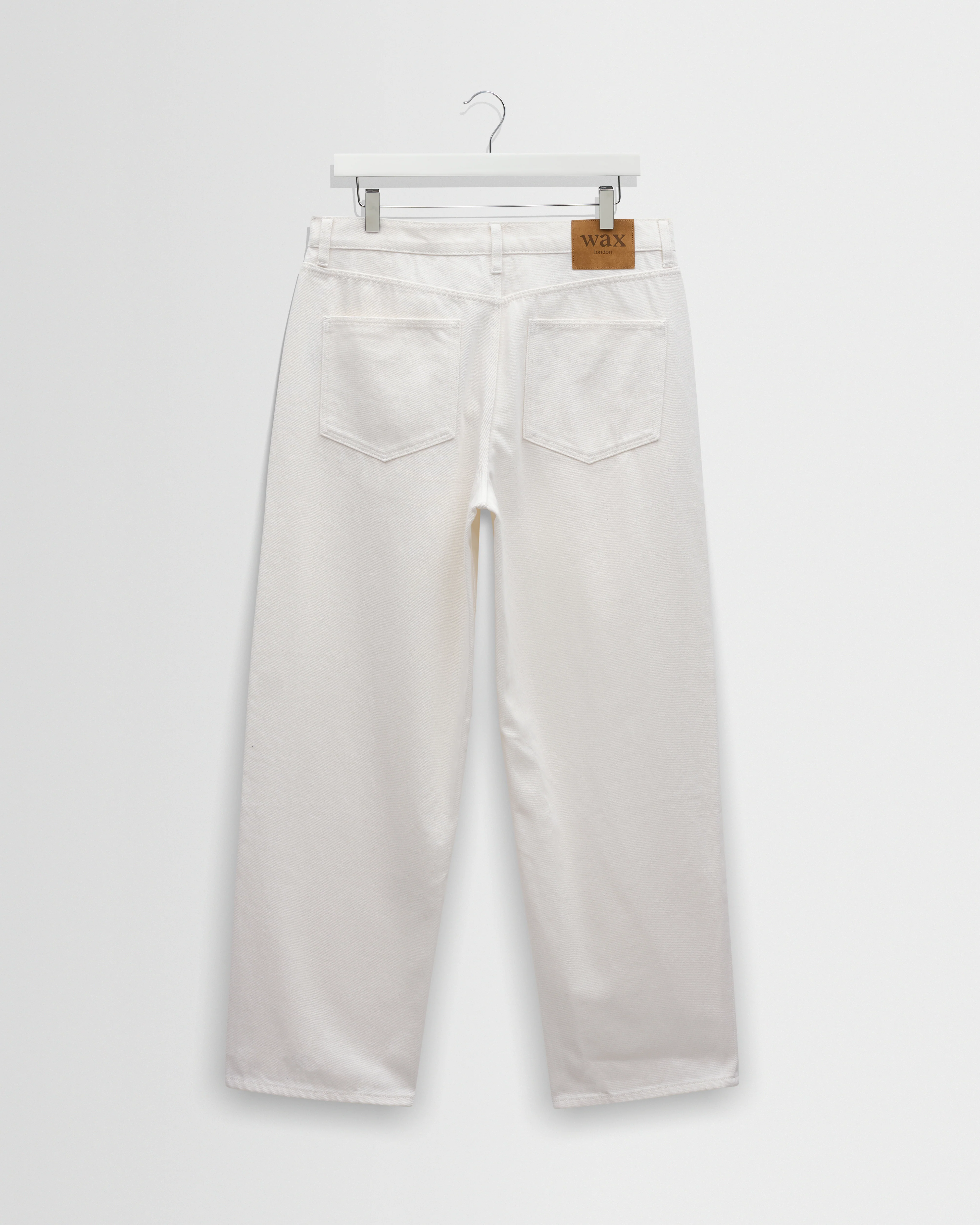 Felix - Off White Loose Fit Denim Jeans - Image 7