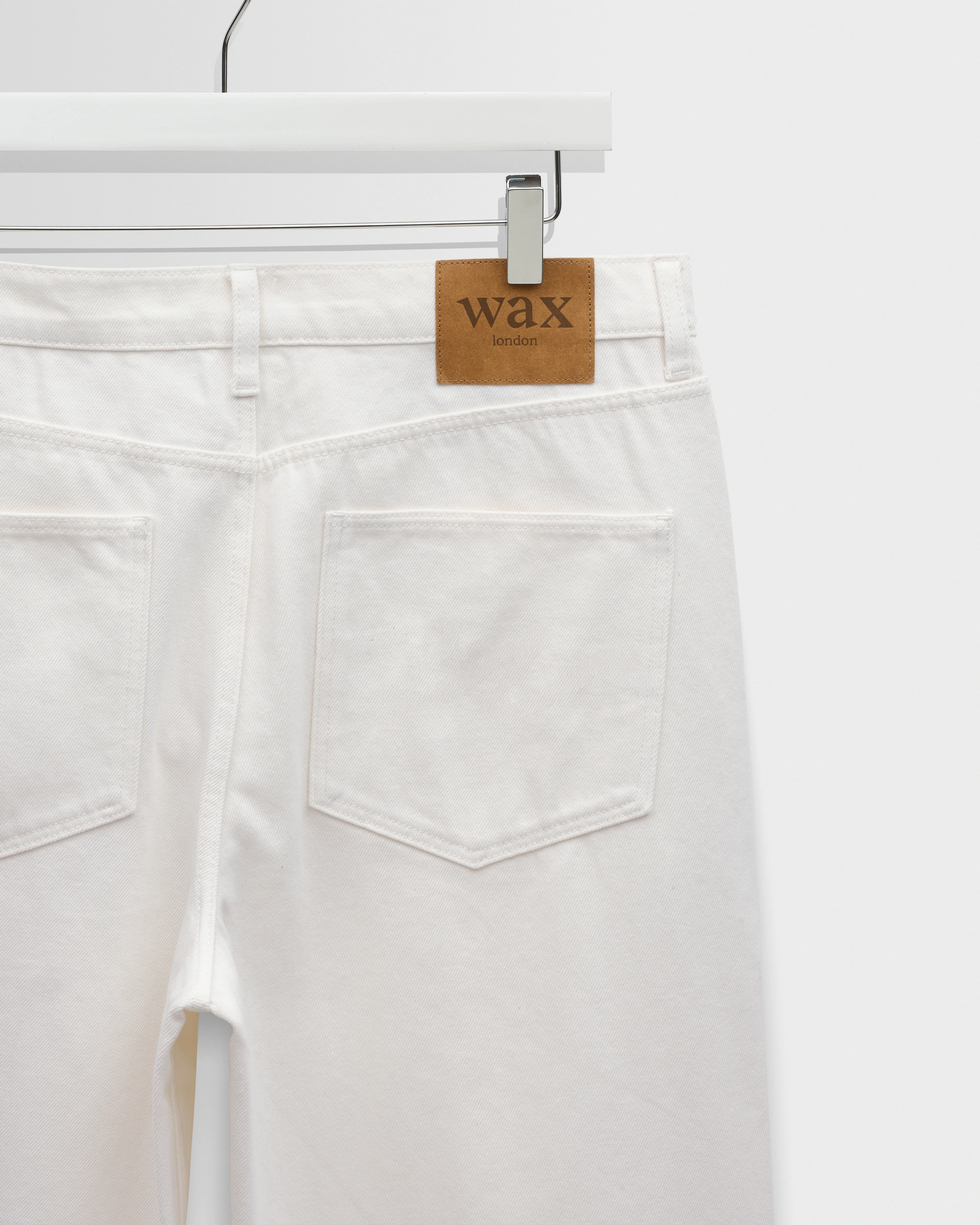 Felix - Off White Loose Fit Denim Jeans - Image 8