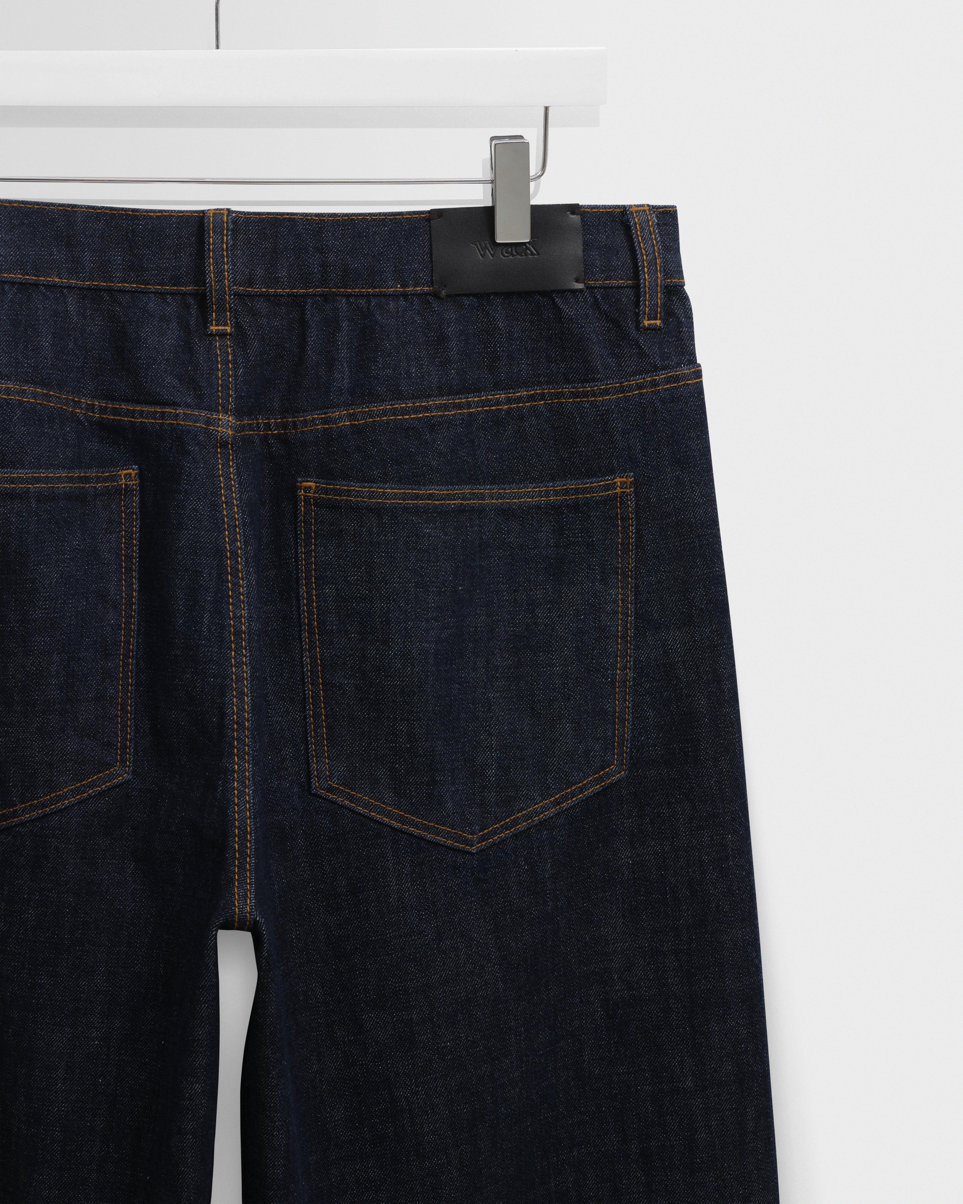 Felix - Rinse Wash Selvedge Loose Fit Denim Jeans - Image 9