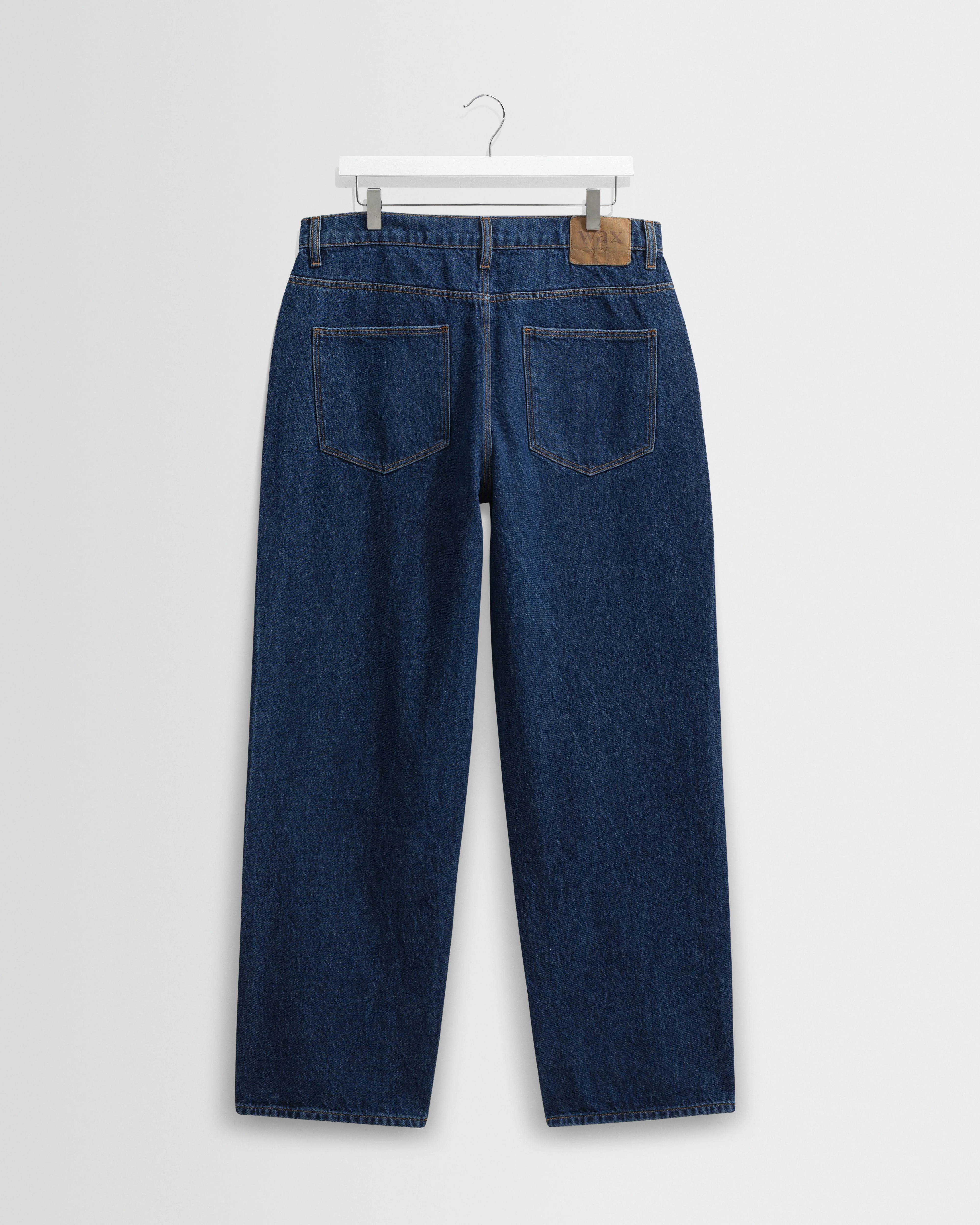 Felix - Vintage 90s Blue Wash Loose Fit Denim Jeans - Image 8