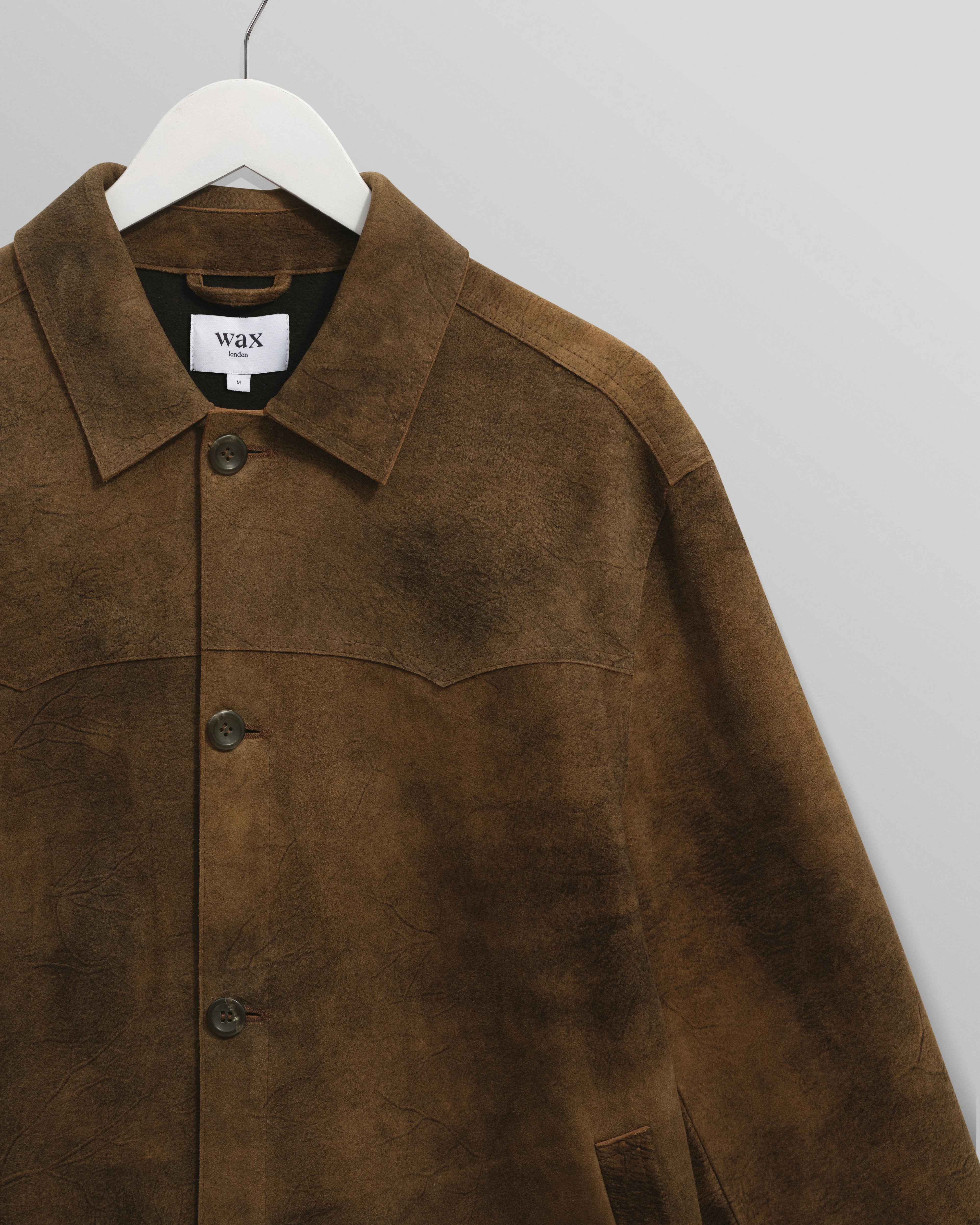 Fen - Tonal Brown Suede Jacket - Image 7