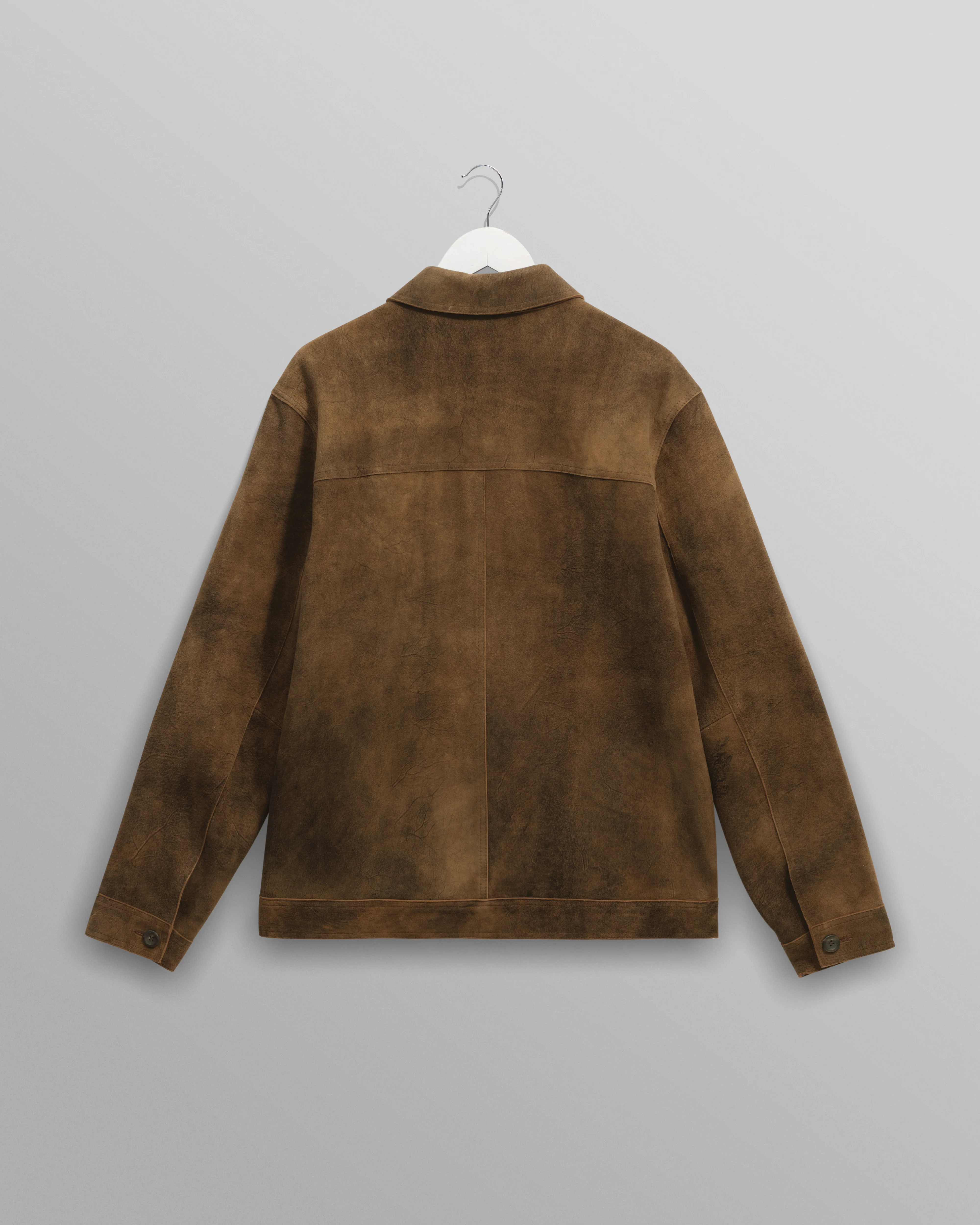 Fen - Tonal Brown Suede Jacket - Image 8