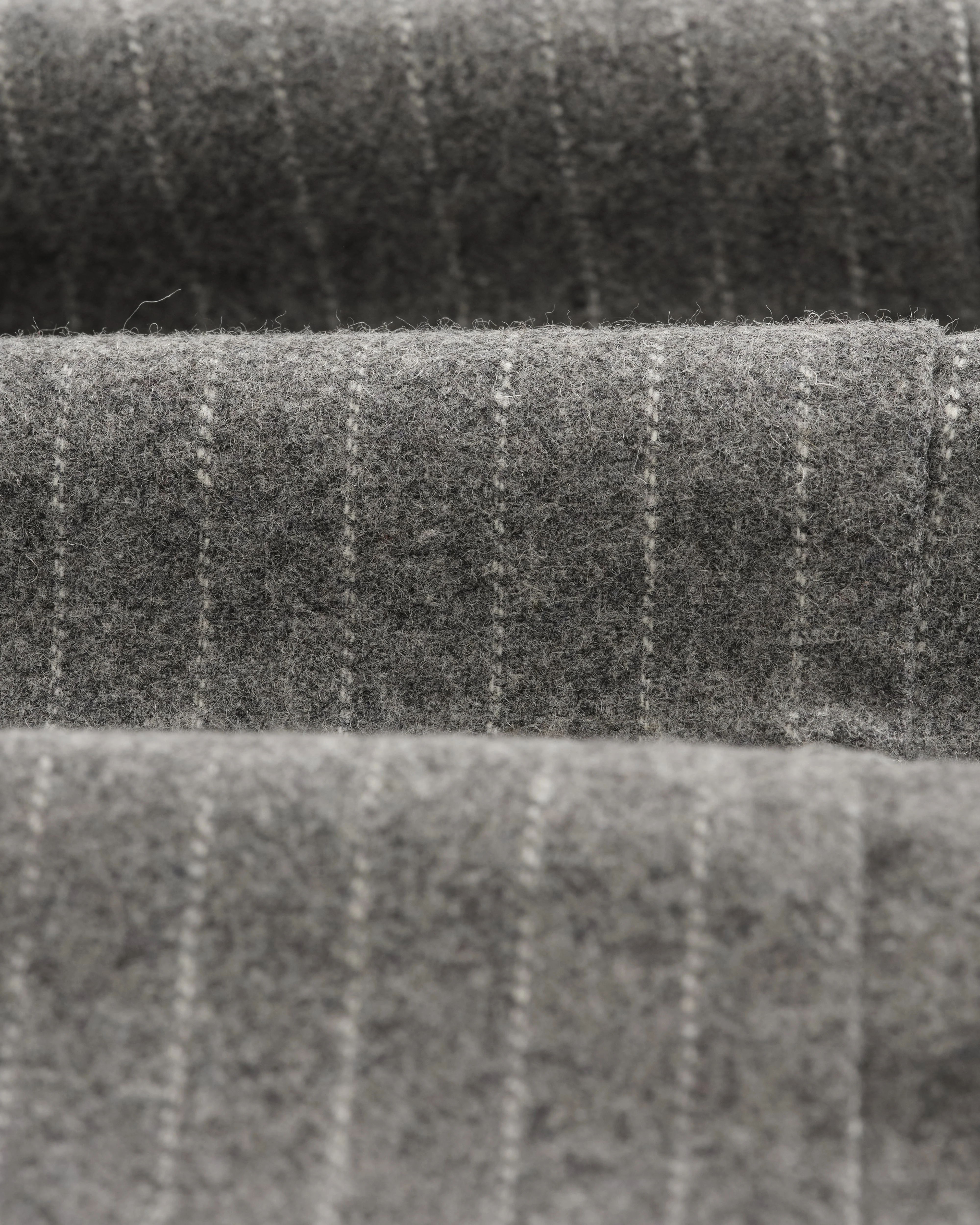 Fintry - Charcoal Grey Pinstripe Wool Blazer - Image 11