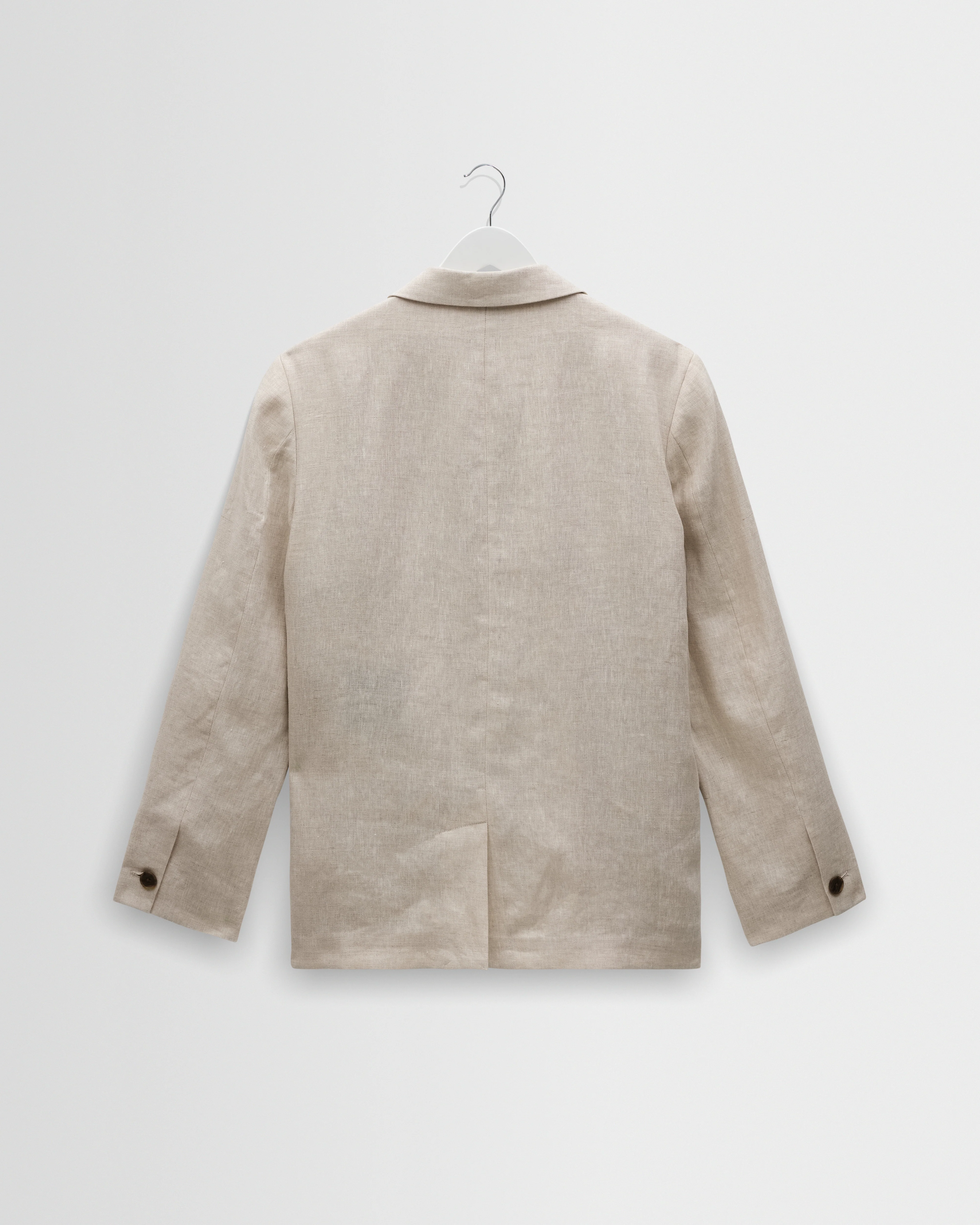 Fintry - Natural Linen Single-Breasted Blazer - Image 10