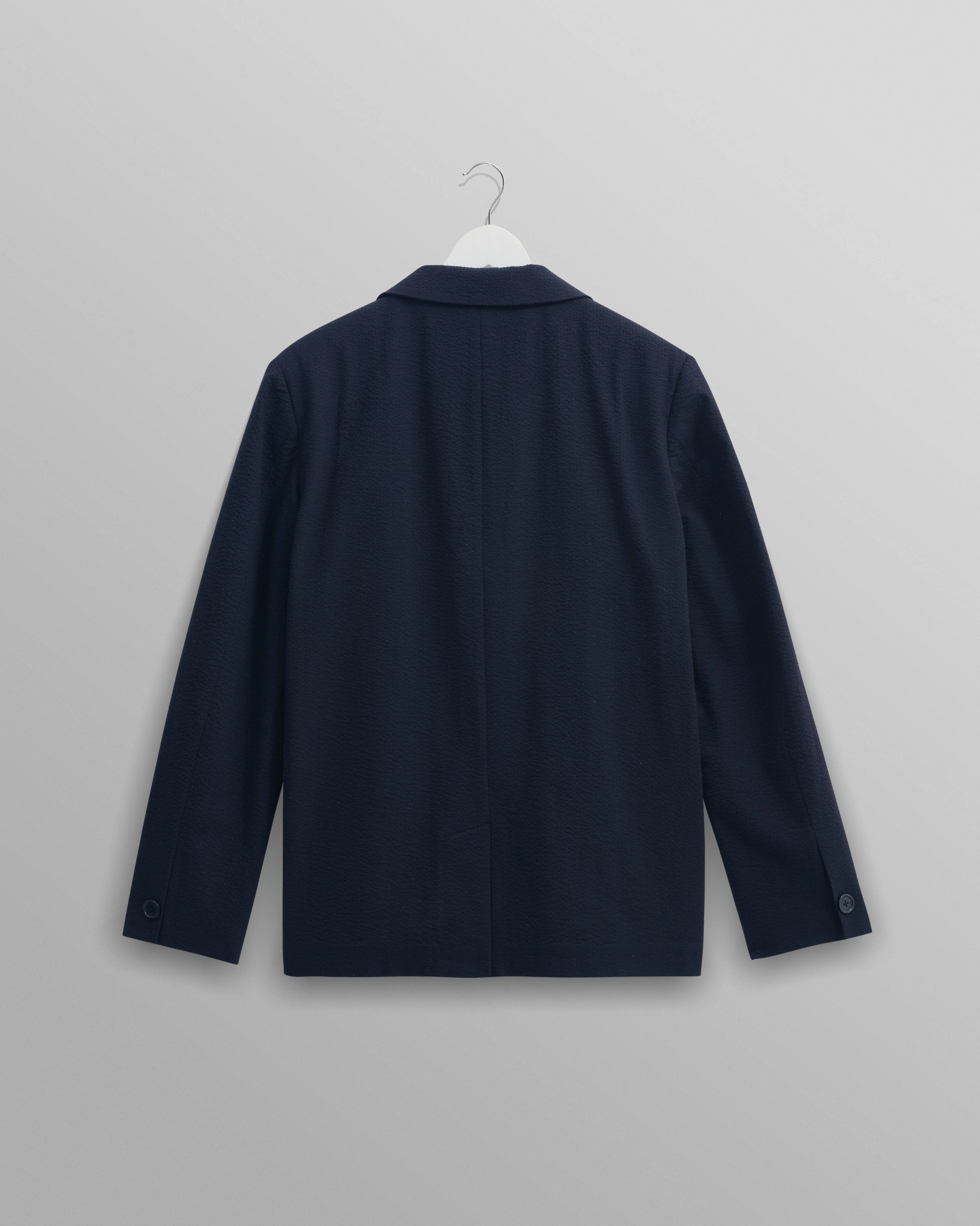 Fintry - Navy Seersucker Blazer - Image 10