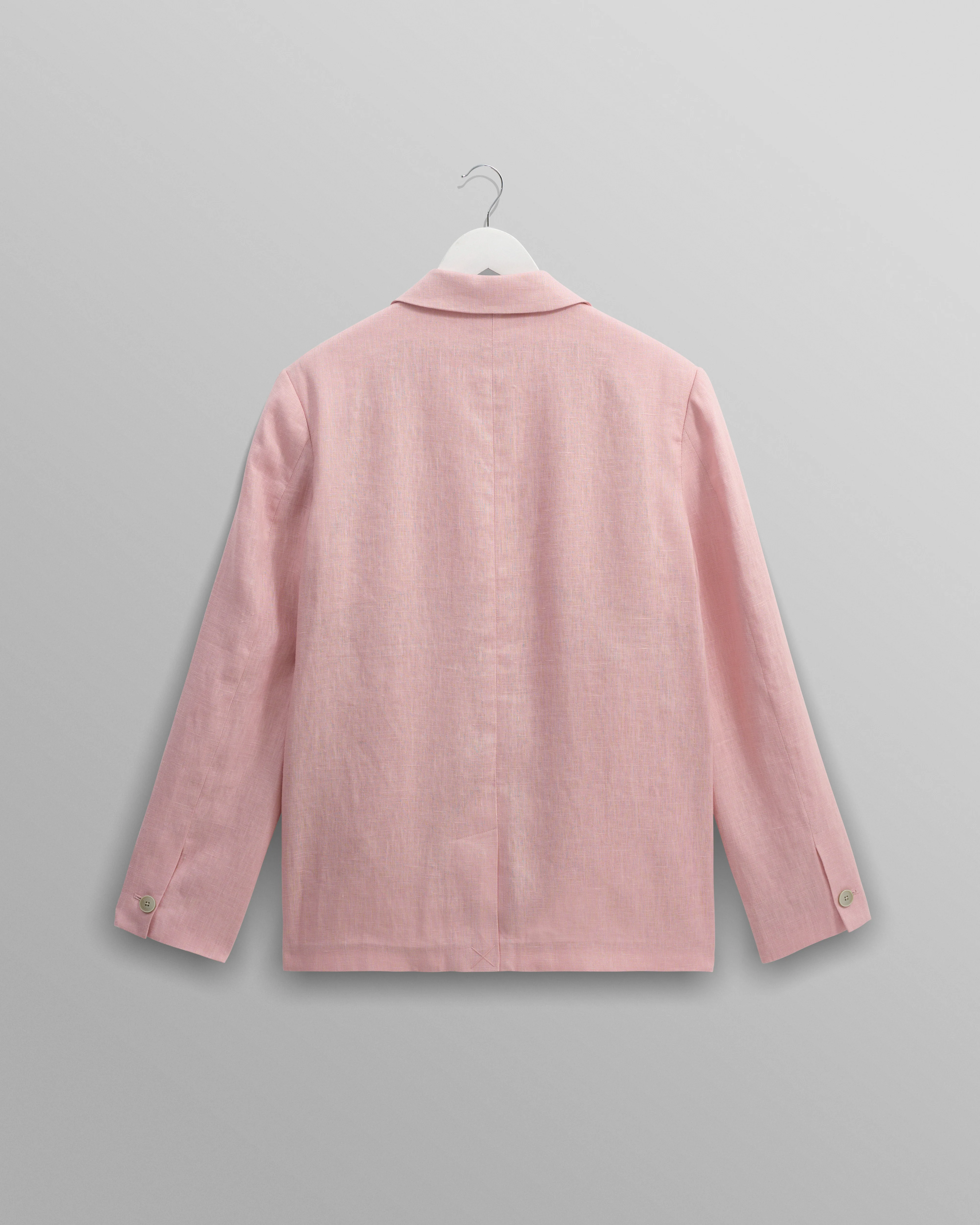 Fintry - Pale Pink Linen Blazer - Image 11