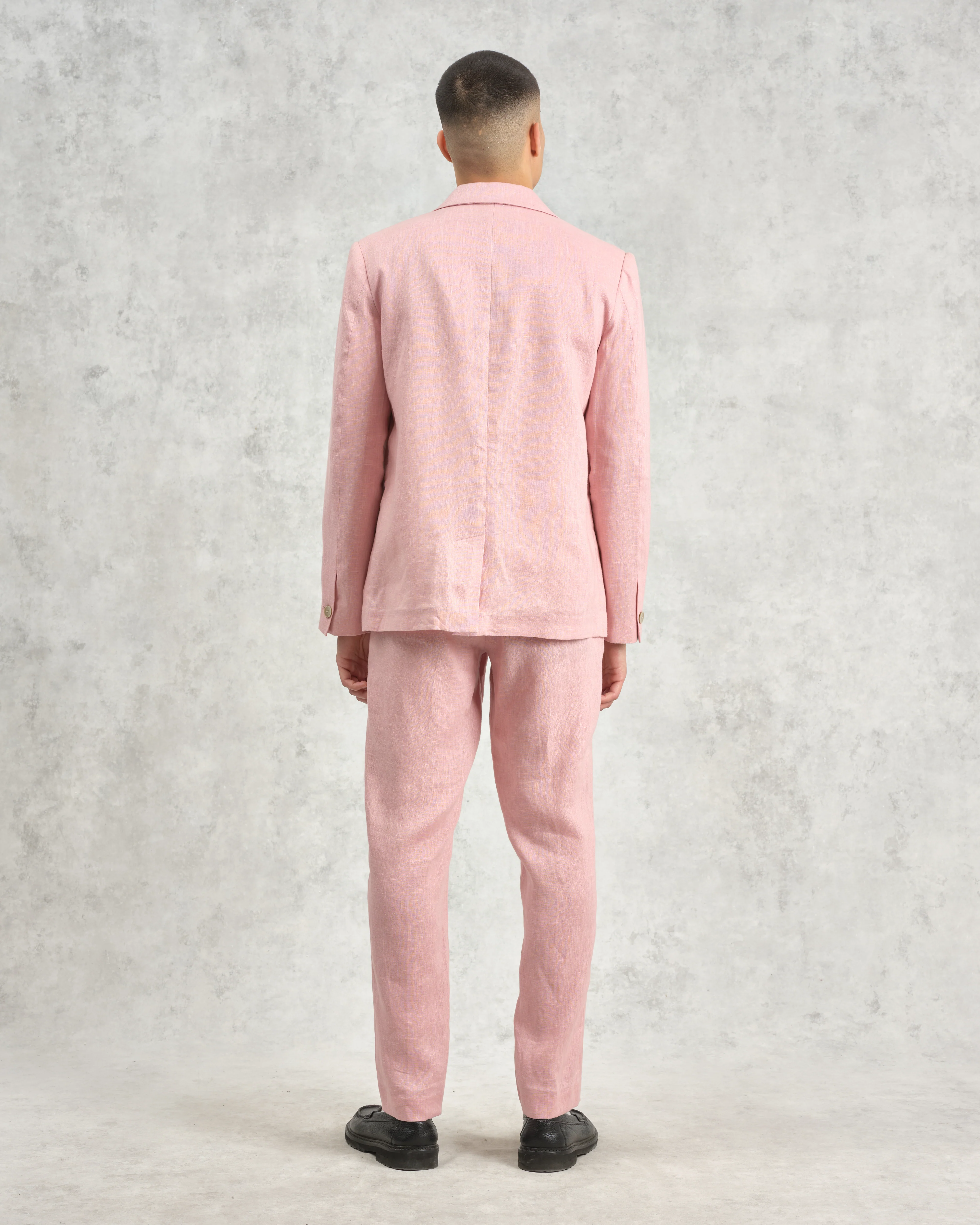 Fintry - Pale Pink Linen Blazer - Image 8