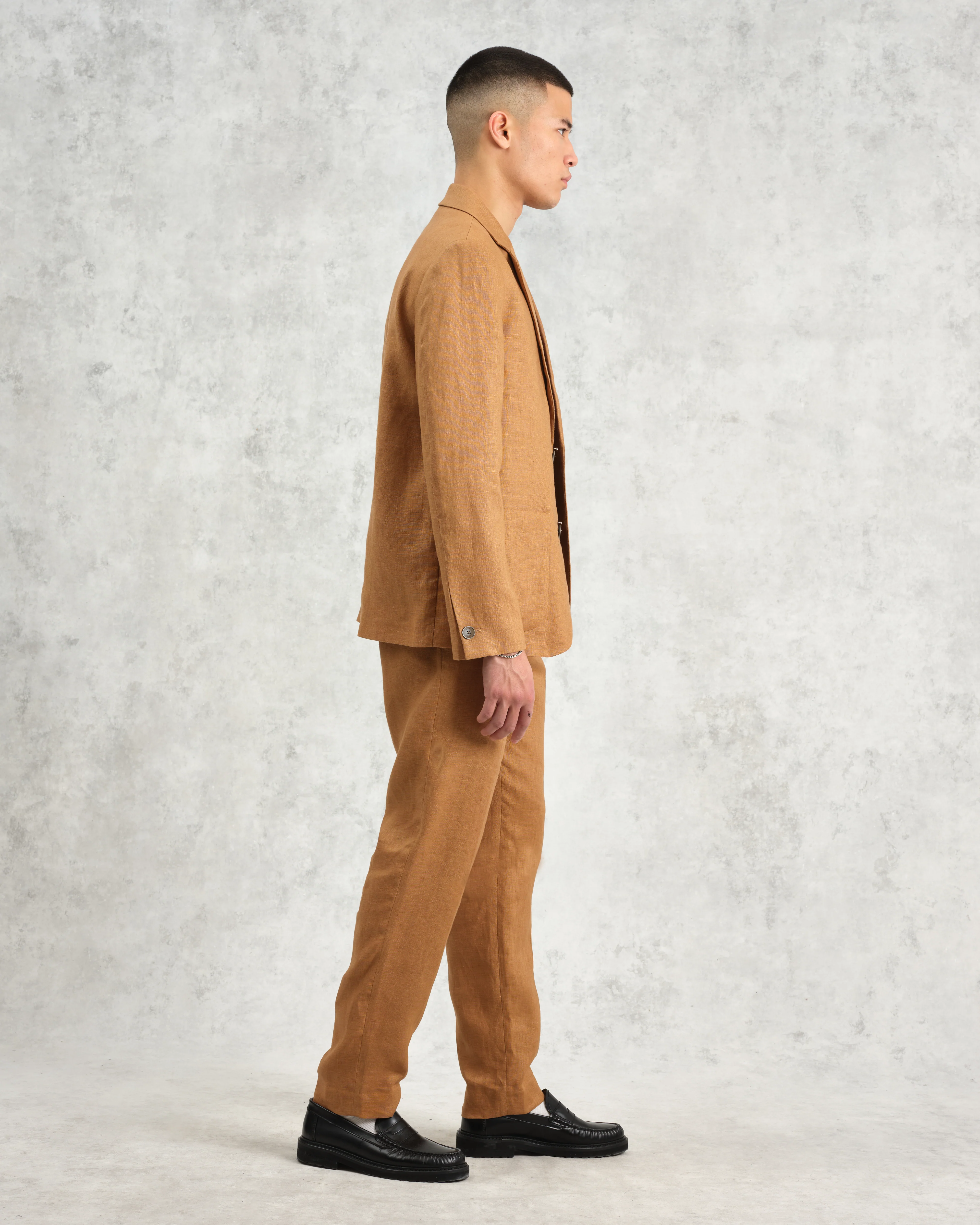 Fintry - Tan Linen Blazer - Image 8