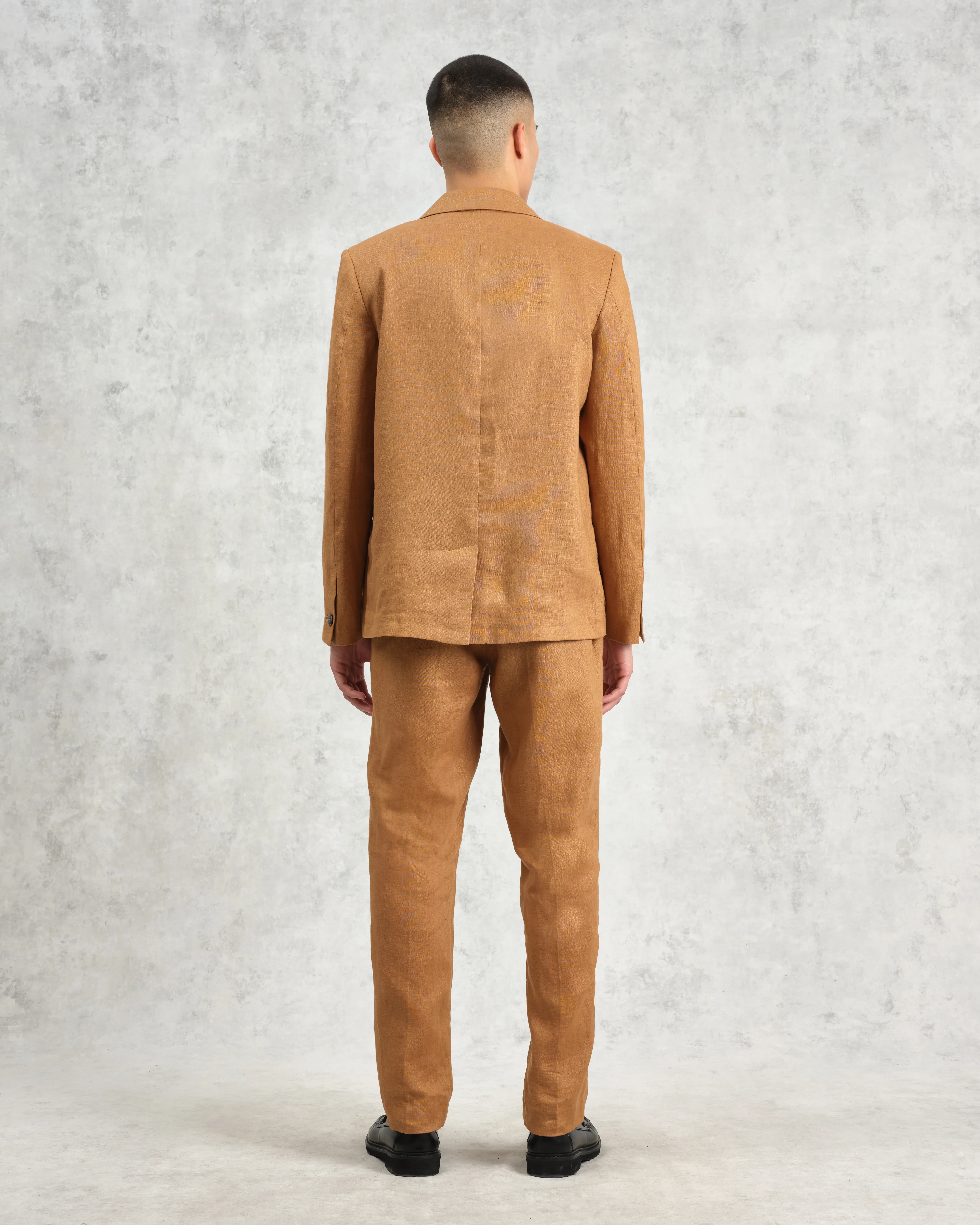 Fintry - Tan Linen Blazer - Image 9