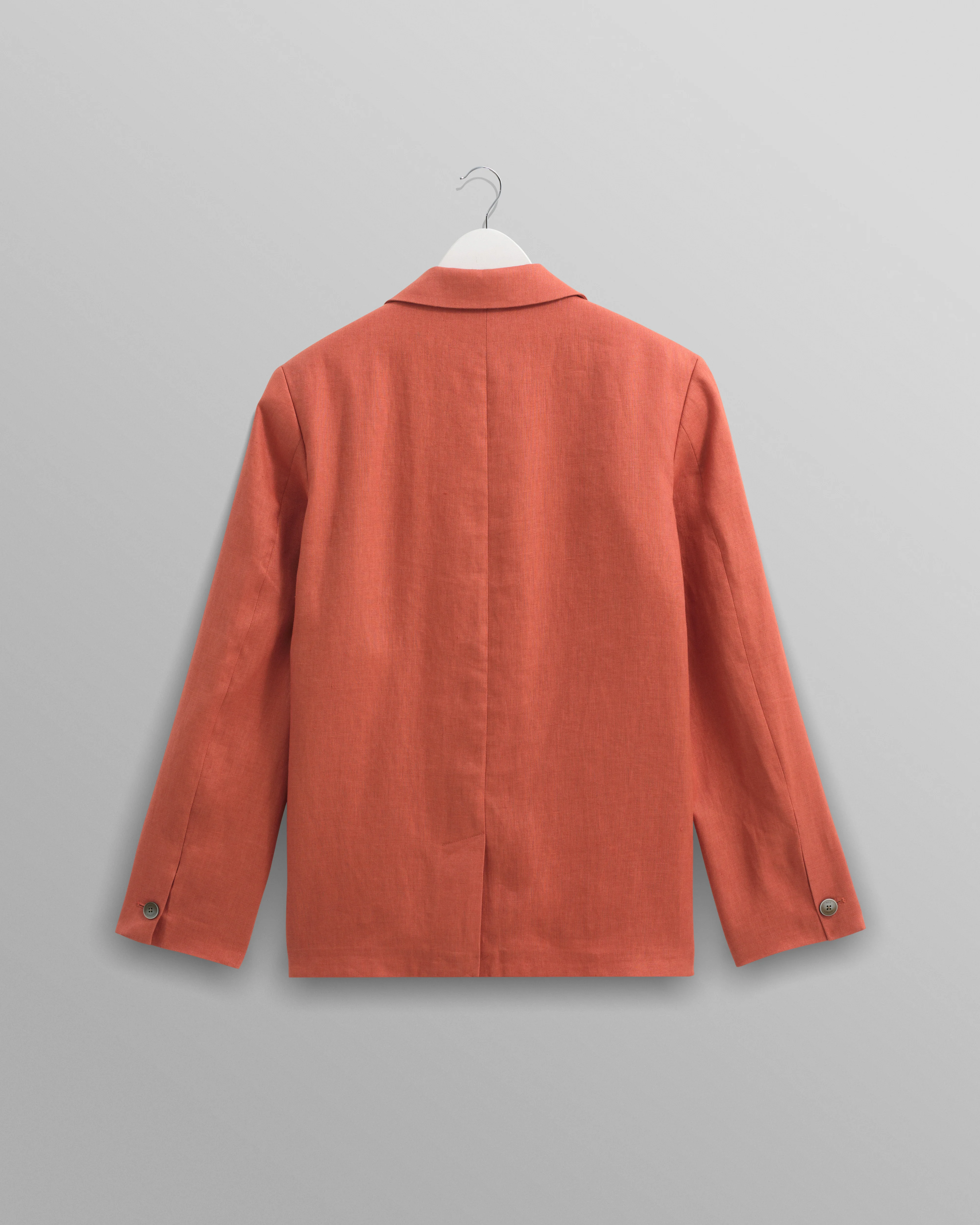Fintry - Terracotta Linen Blazer - Image 11