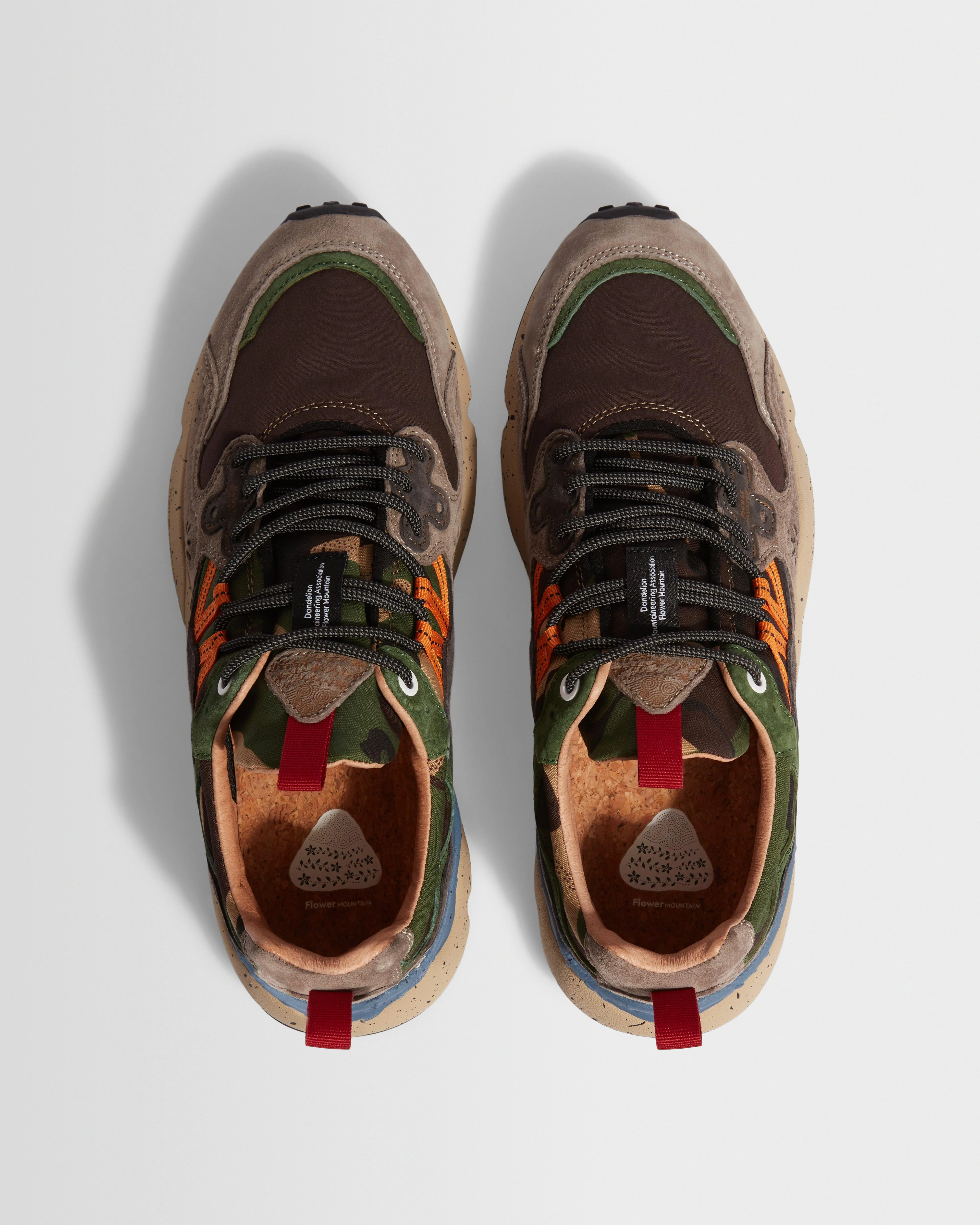 Flower Mountain YAMANO 3 - Dark Grey And Anthracite Suede And Nylon Trainers - Image 2