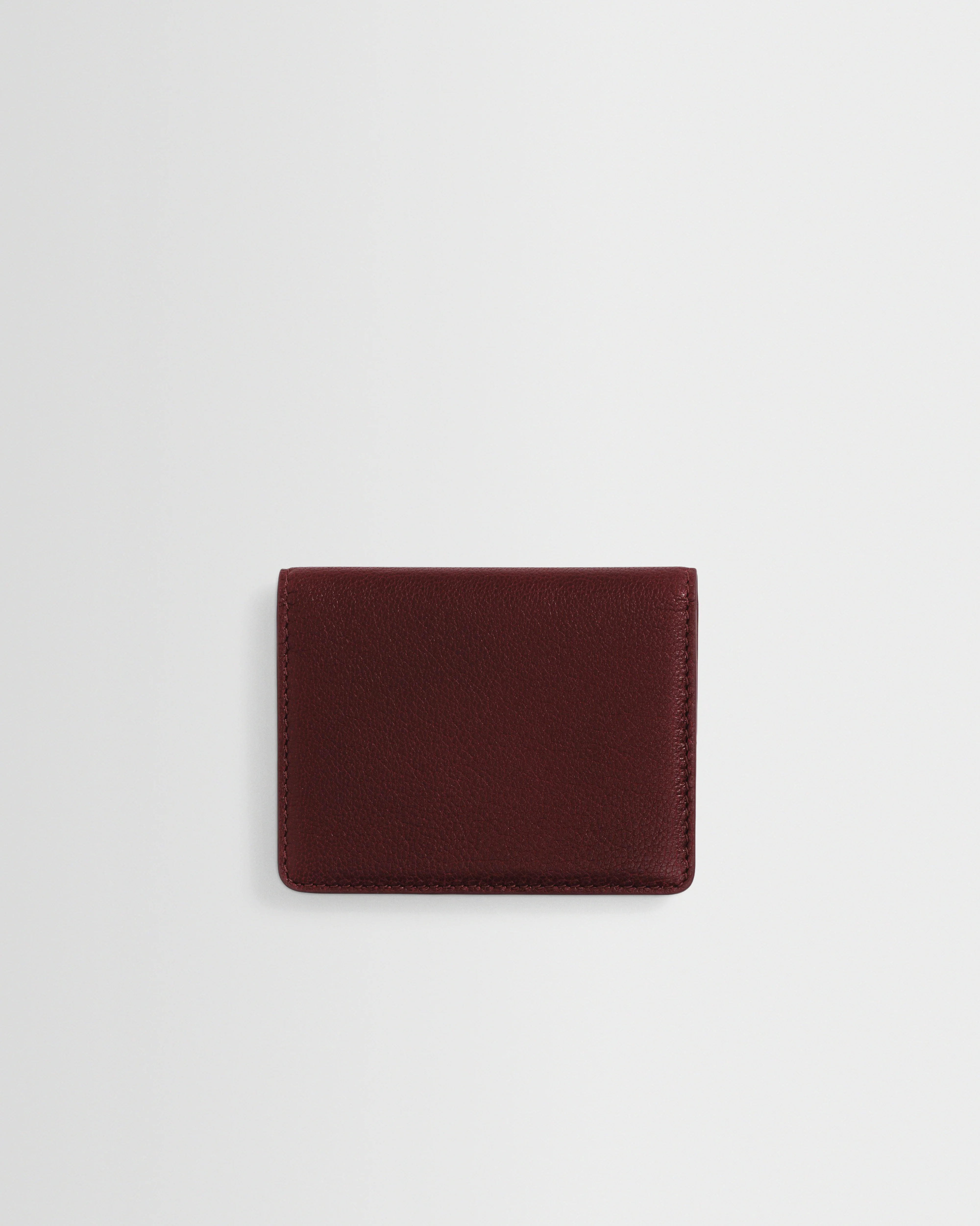 Forbe - Cherry Retro Grain Leather Cardholder - Image 4