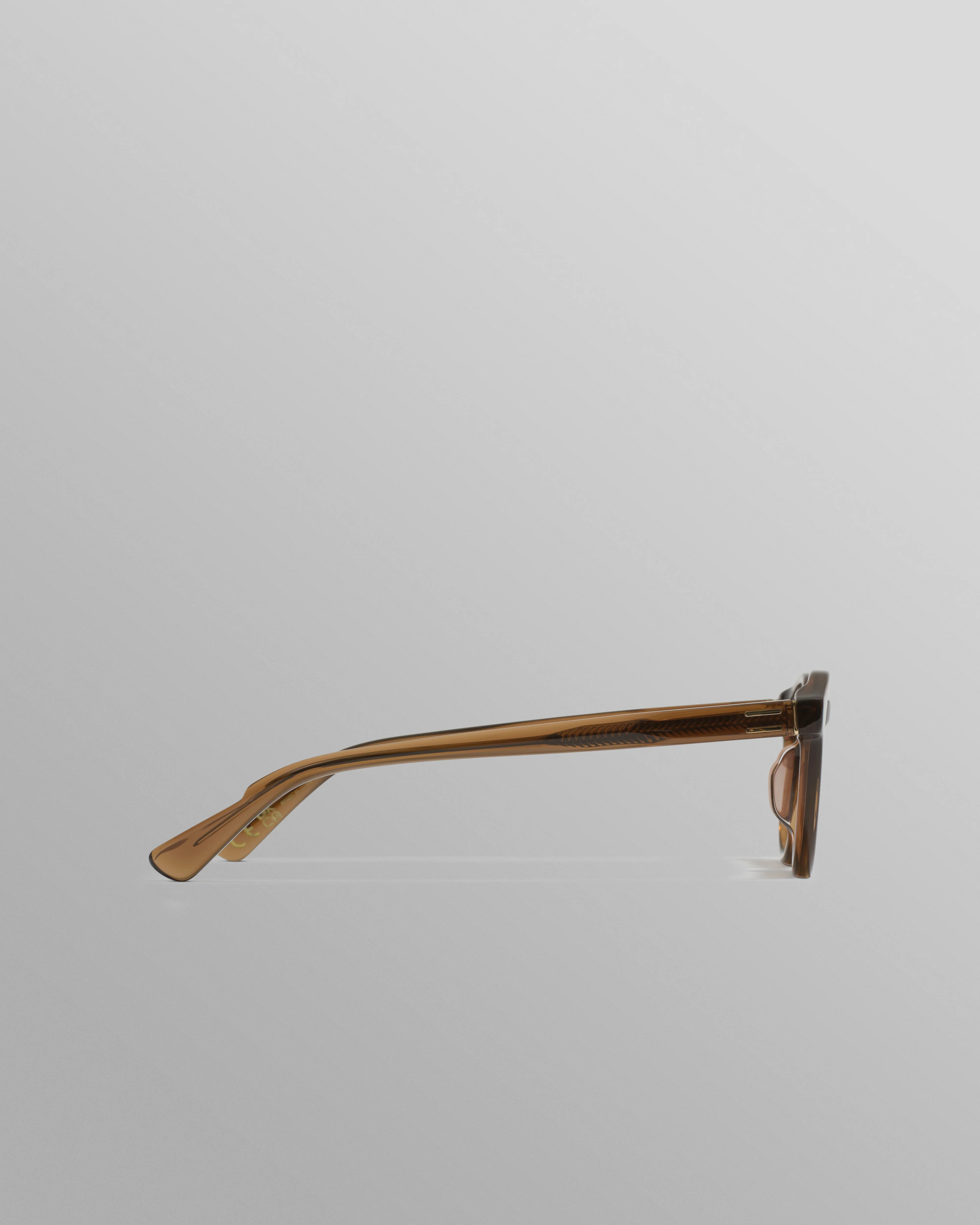 Fulham - Treacle Brown Acetate Round Sunglasses - Image 7